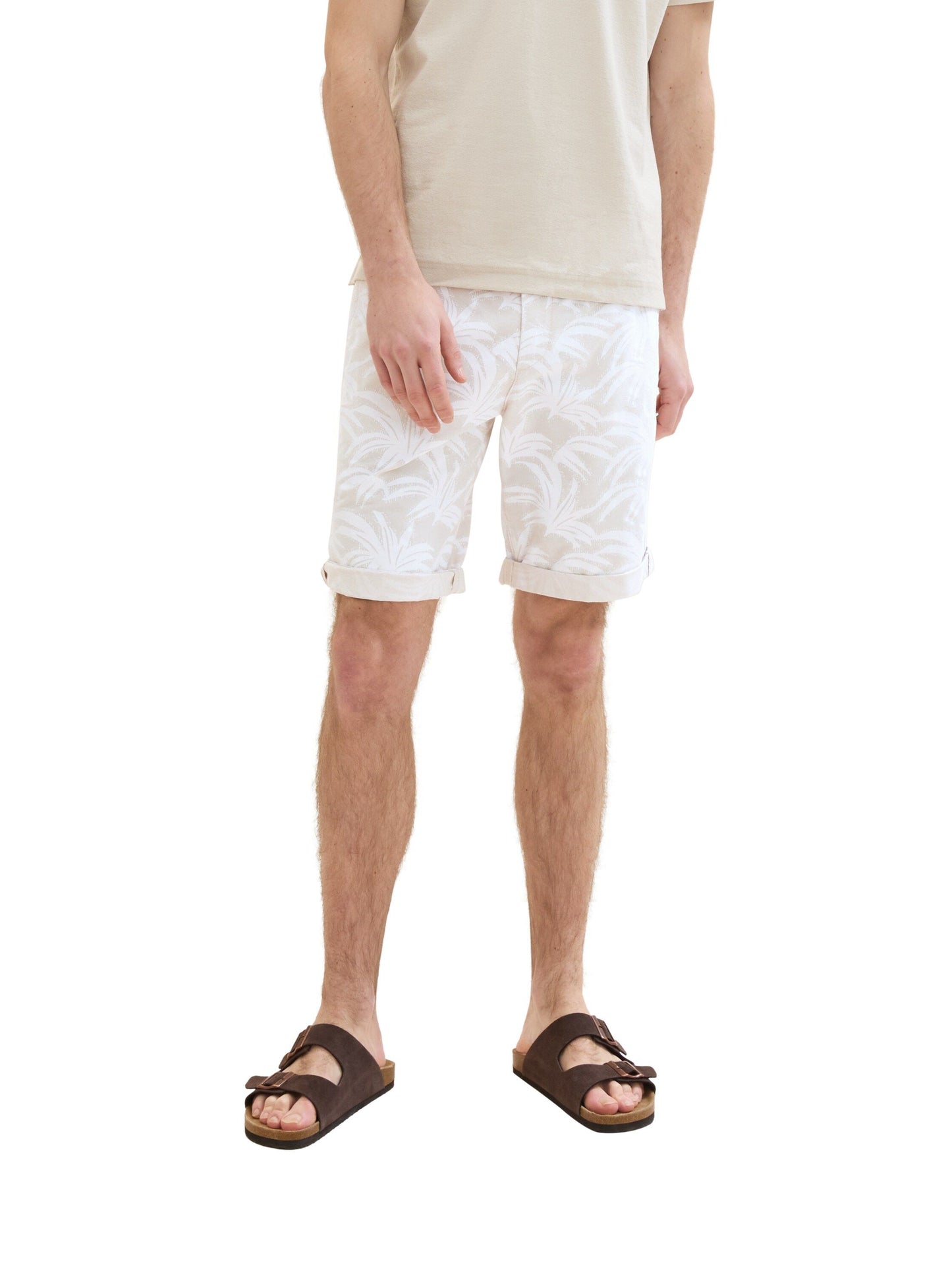 Tom Tailor Herren Shorts braun
