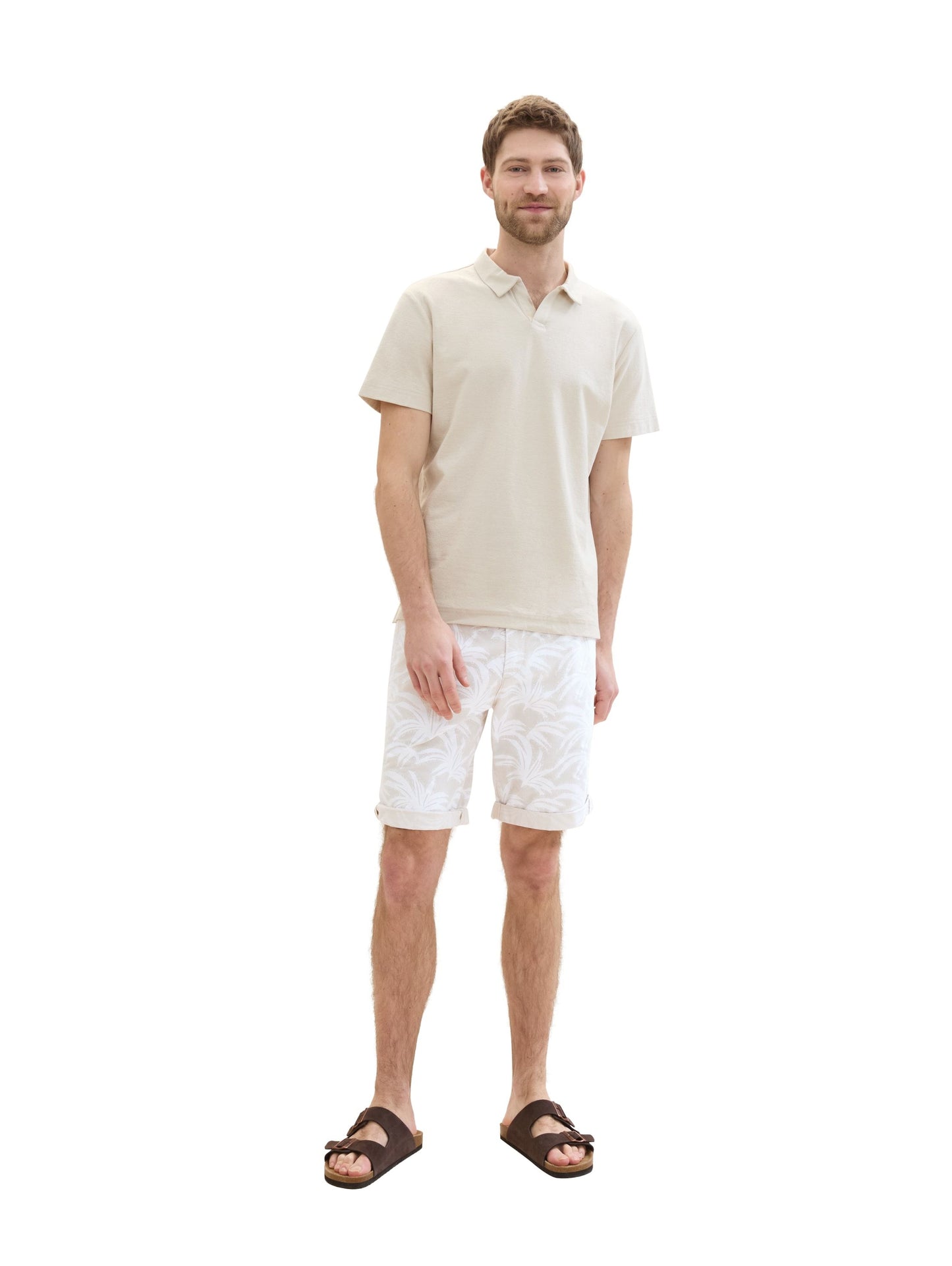 Tom Tailor Herren Shorts braun
