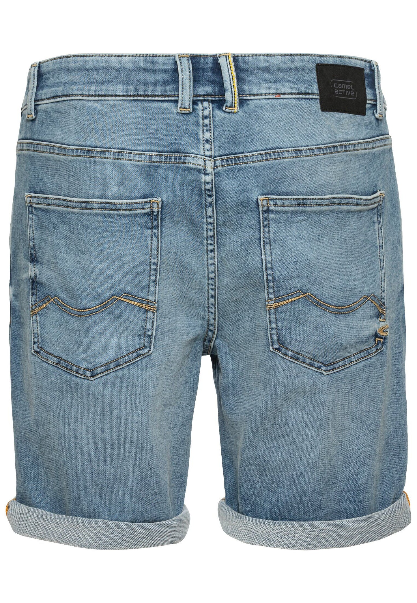 Camel Active fleXXXactive® Herren Bermudashorts Slim Fit blau