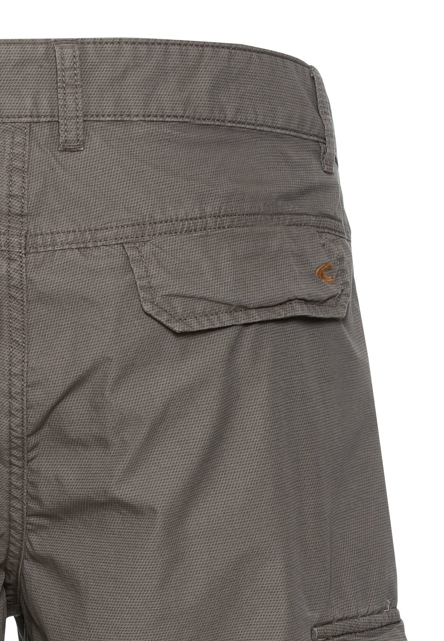 Camel Active Menswear – Camel Active Herren Regular Fit Cargo Shorts mit Minimal Print