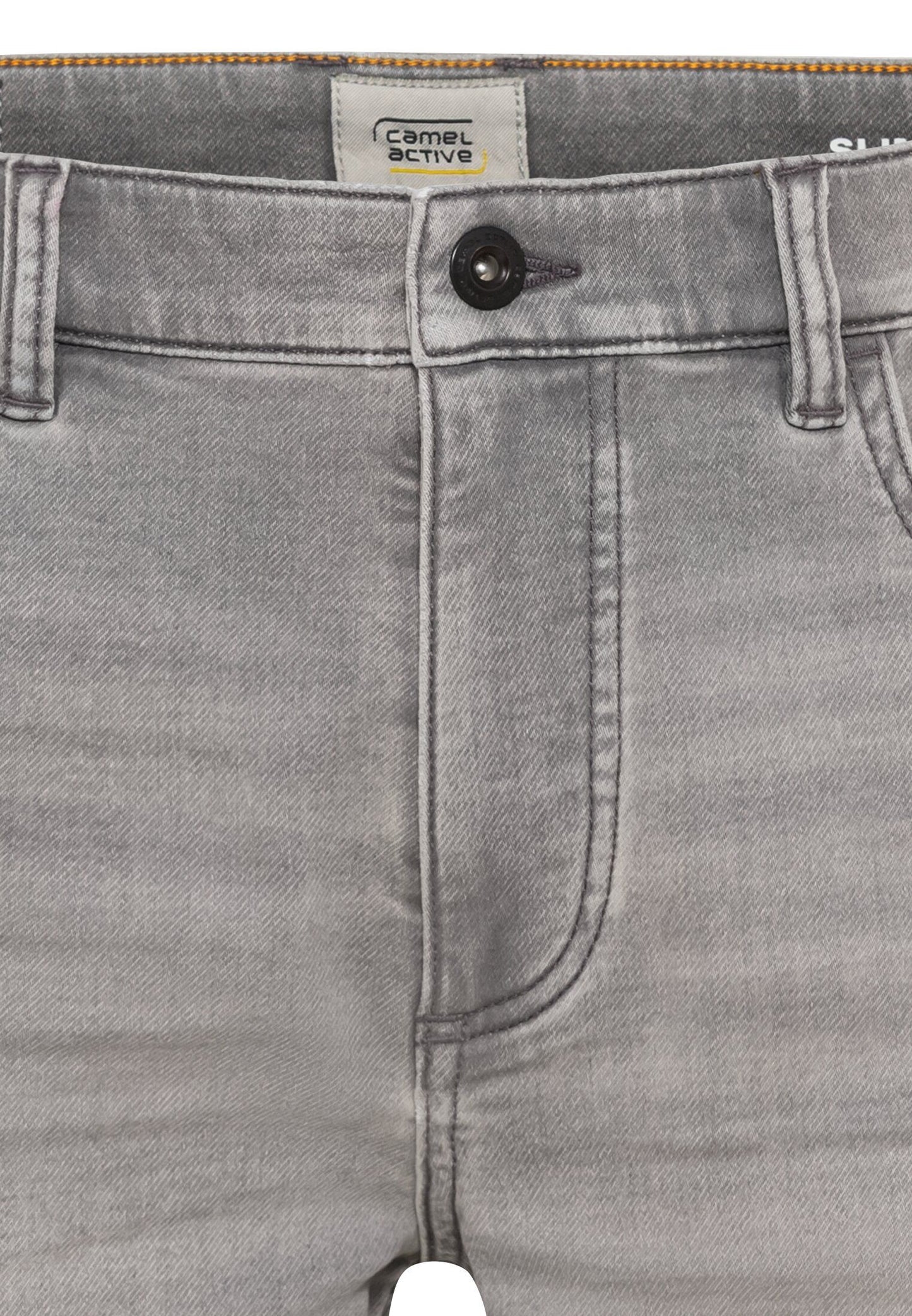 Camel Active fleXXXactive® Herren Shorts Slim Fit grau