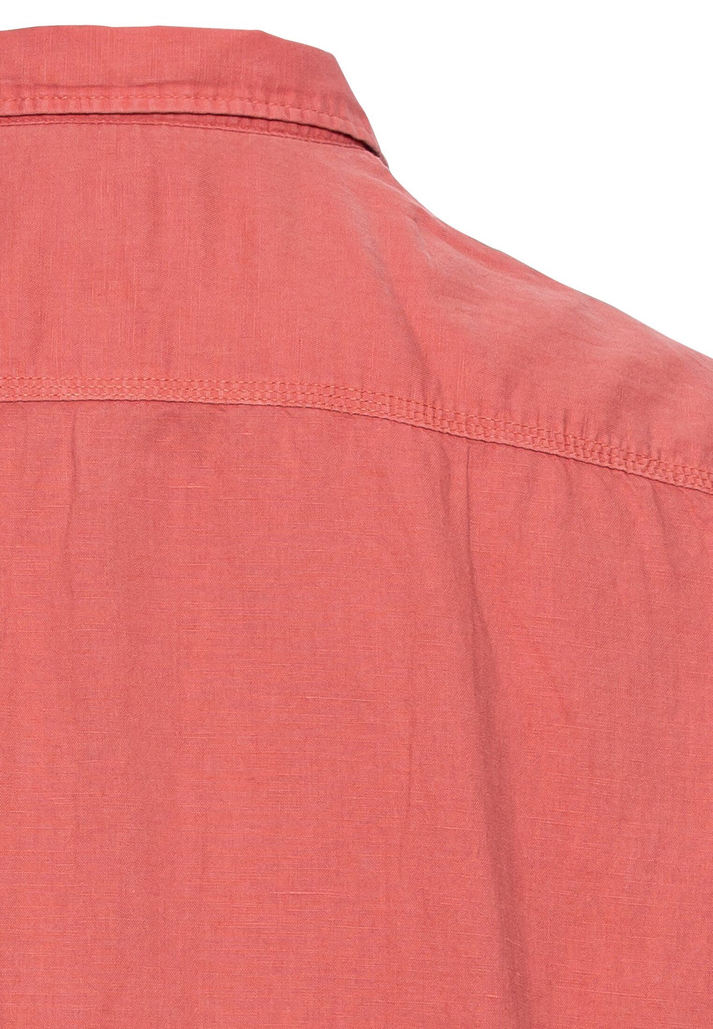 Camel Active Menswear – Camel Active Herren Kurzarm Hemd aus einem Leinen-Baumwoll-Mix