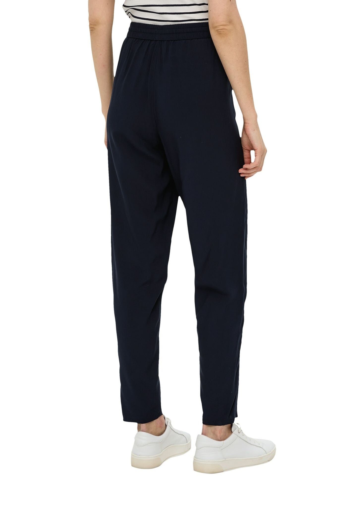s. Oliver Damen Ankle-Hose blau