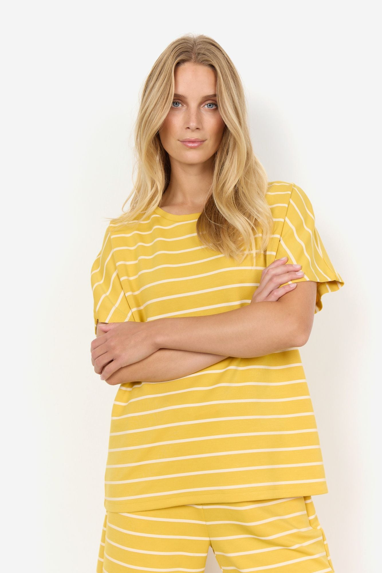 Soyaconcept Damen T-Shirt gelb