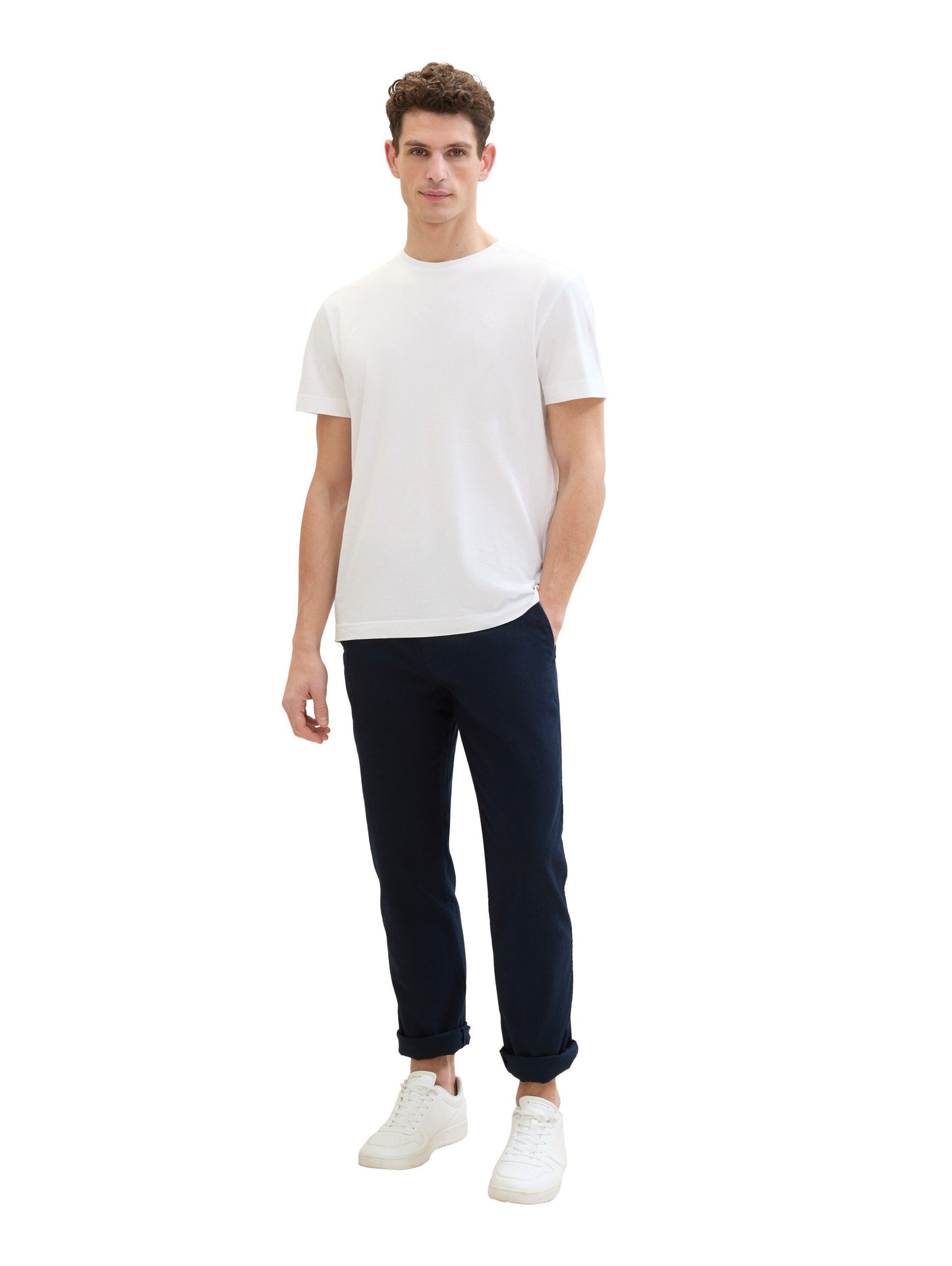 Tom Tailor – Tom Tailor Herren Chino Leinenhose