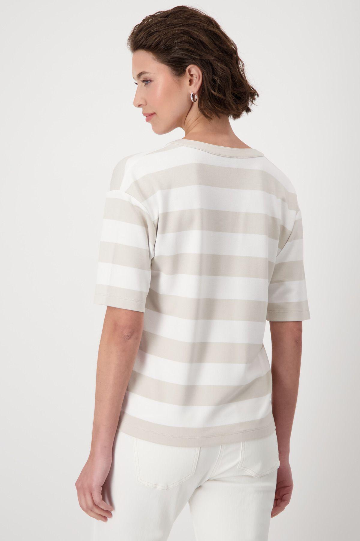 Monari Damen T-Shirt beige