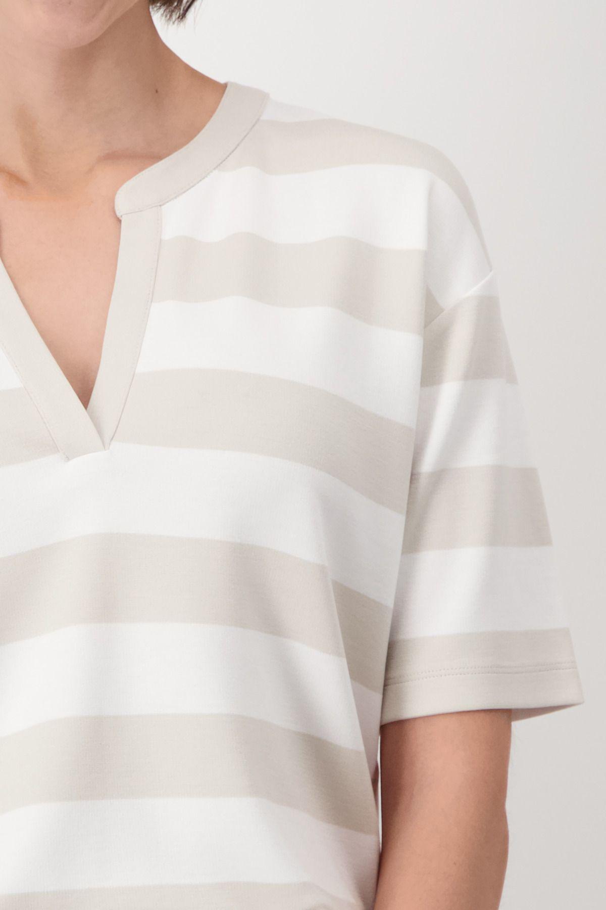 Monari Damen T-Shirt beige