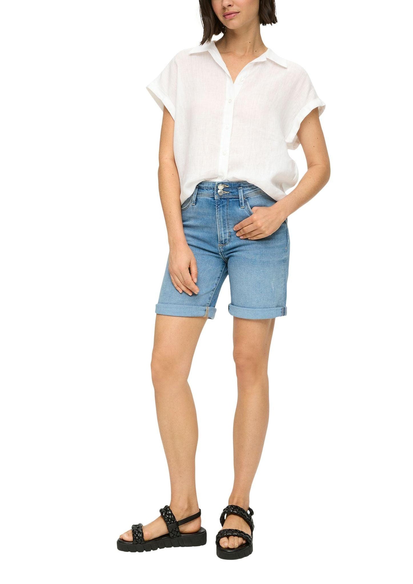 s.Oliver – s. Oliver Damen Jeans-Bermuda