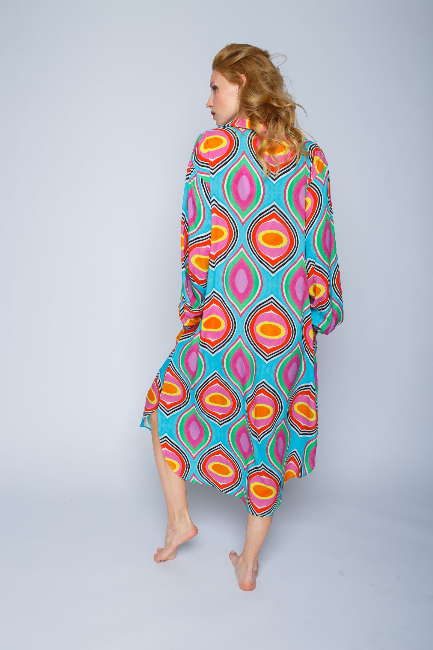 Emily Van den Bergh Damenkleid bunt