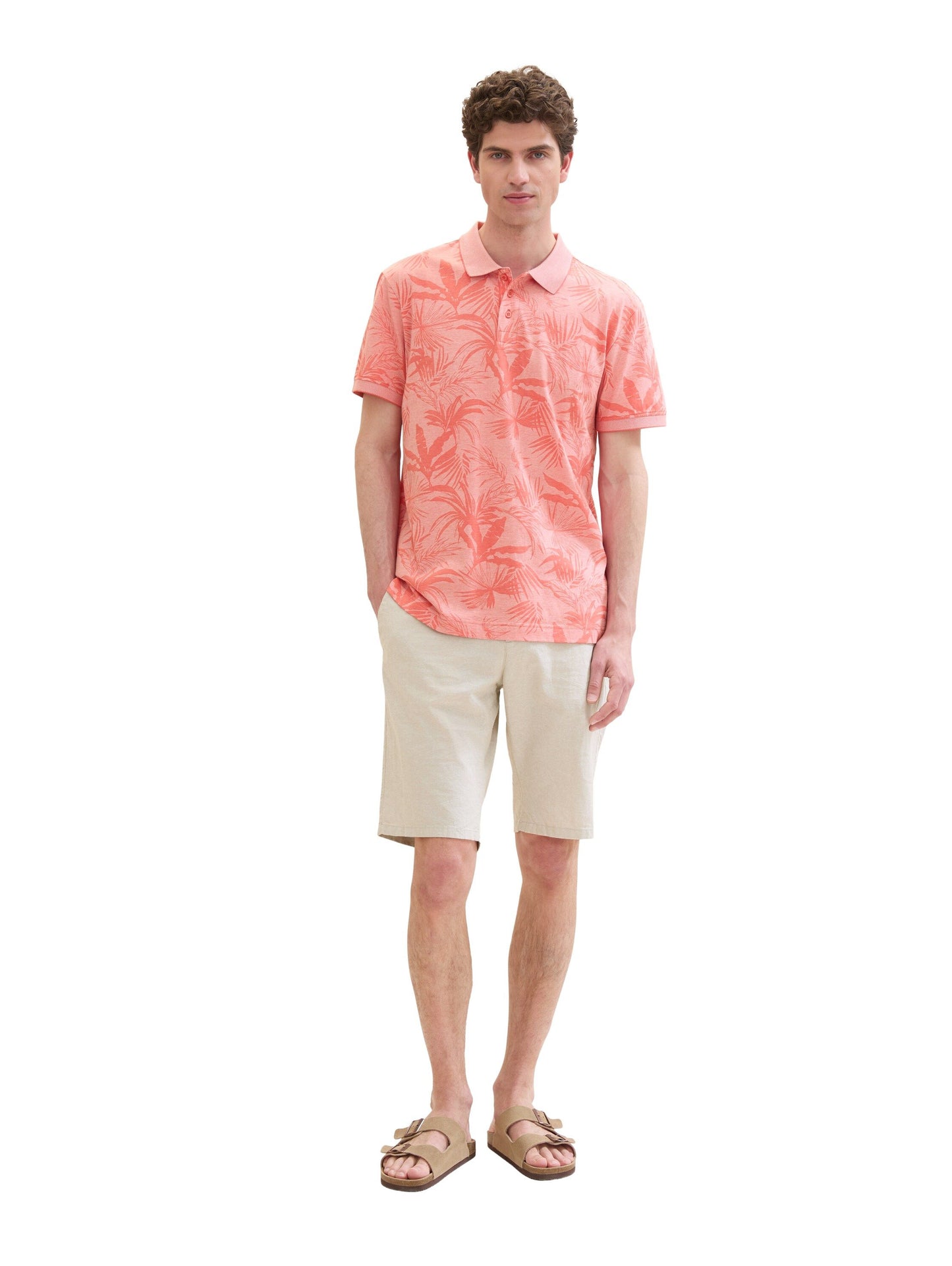 Tom Tailor Herren Poloshirt rot
