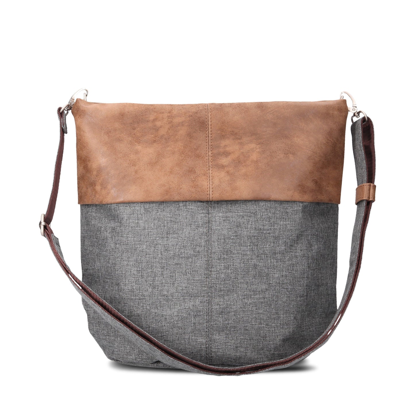 Zwei Damen Tasche Olli grau