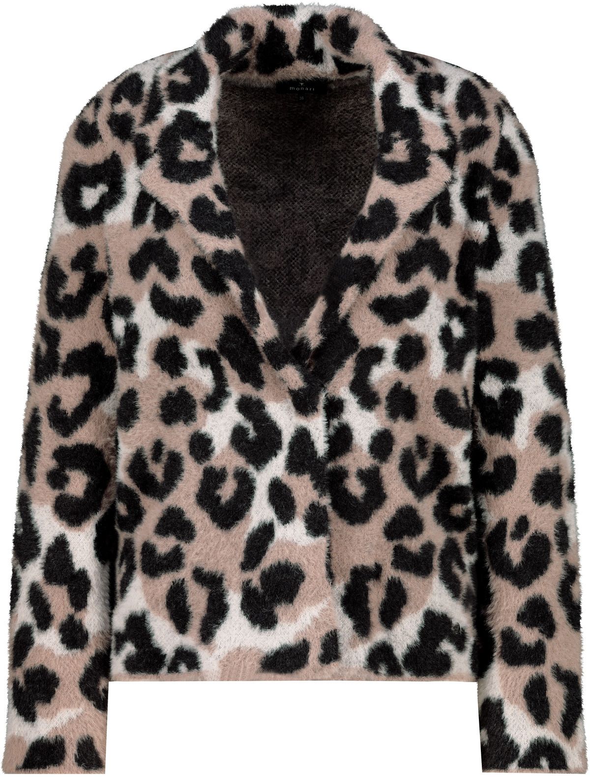 Monari Damen Strickjacke braun