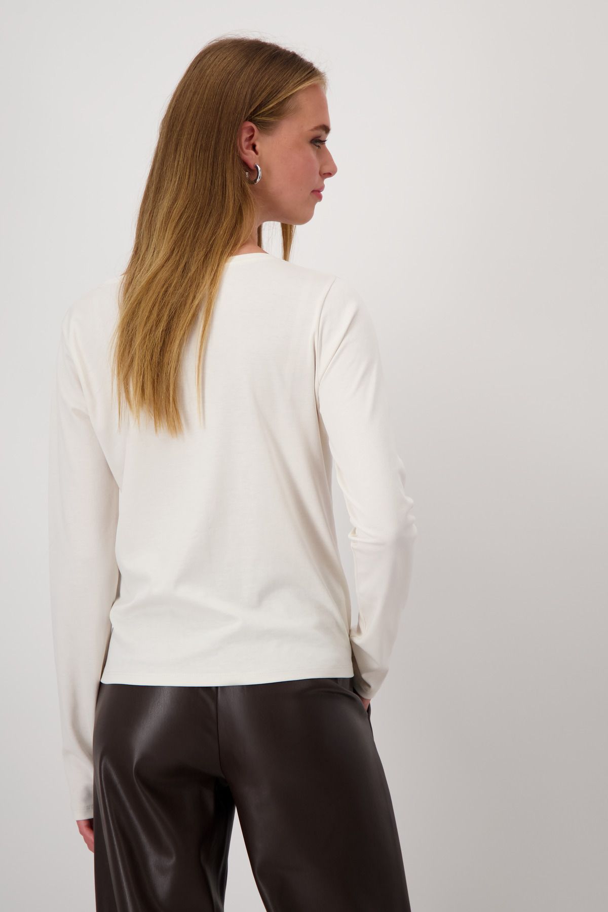 Monari Damen Longsleeve beige