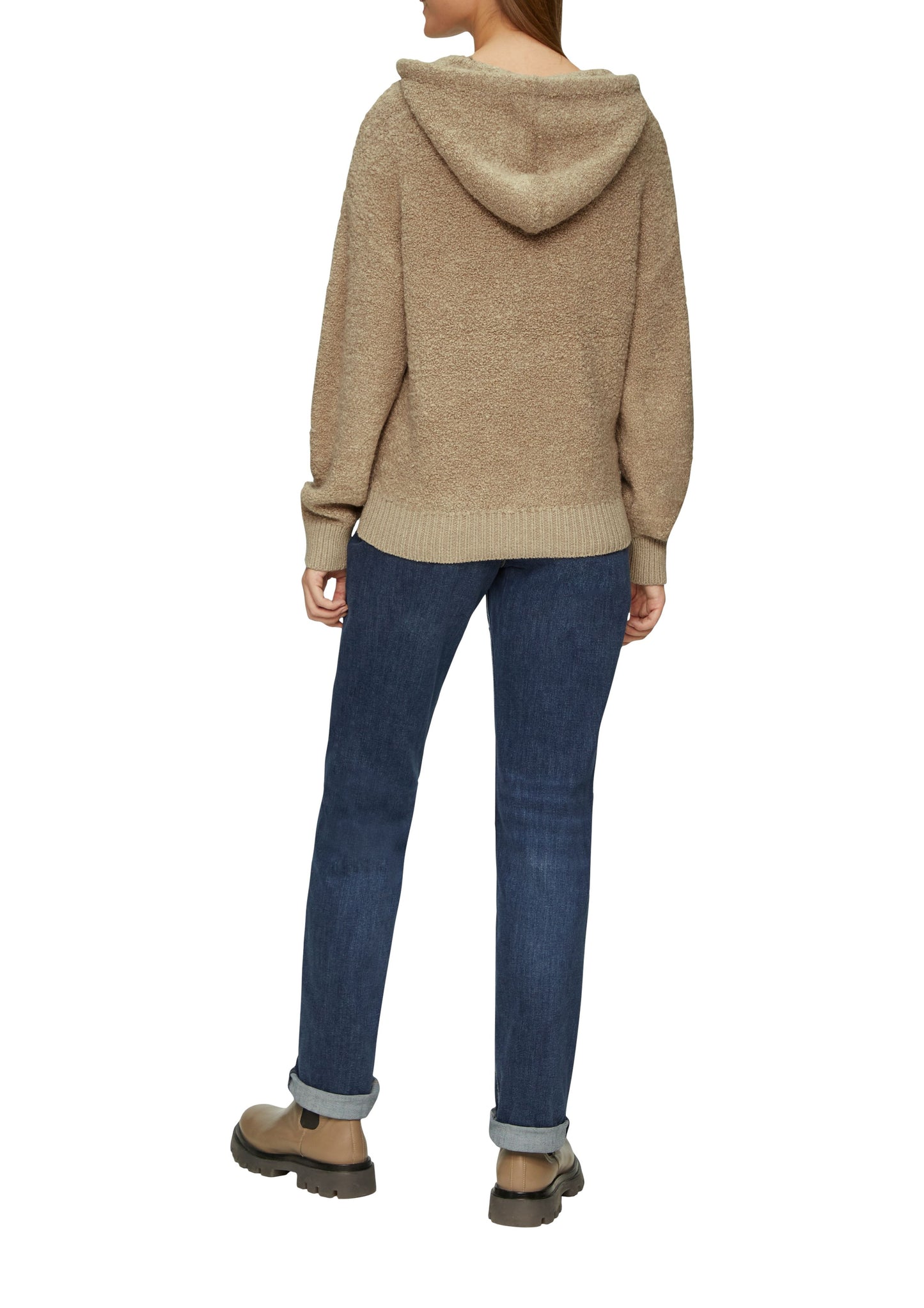 s. Oliver Damen Strickpullover braun