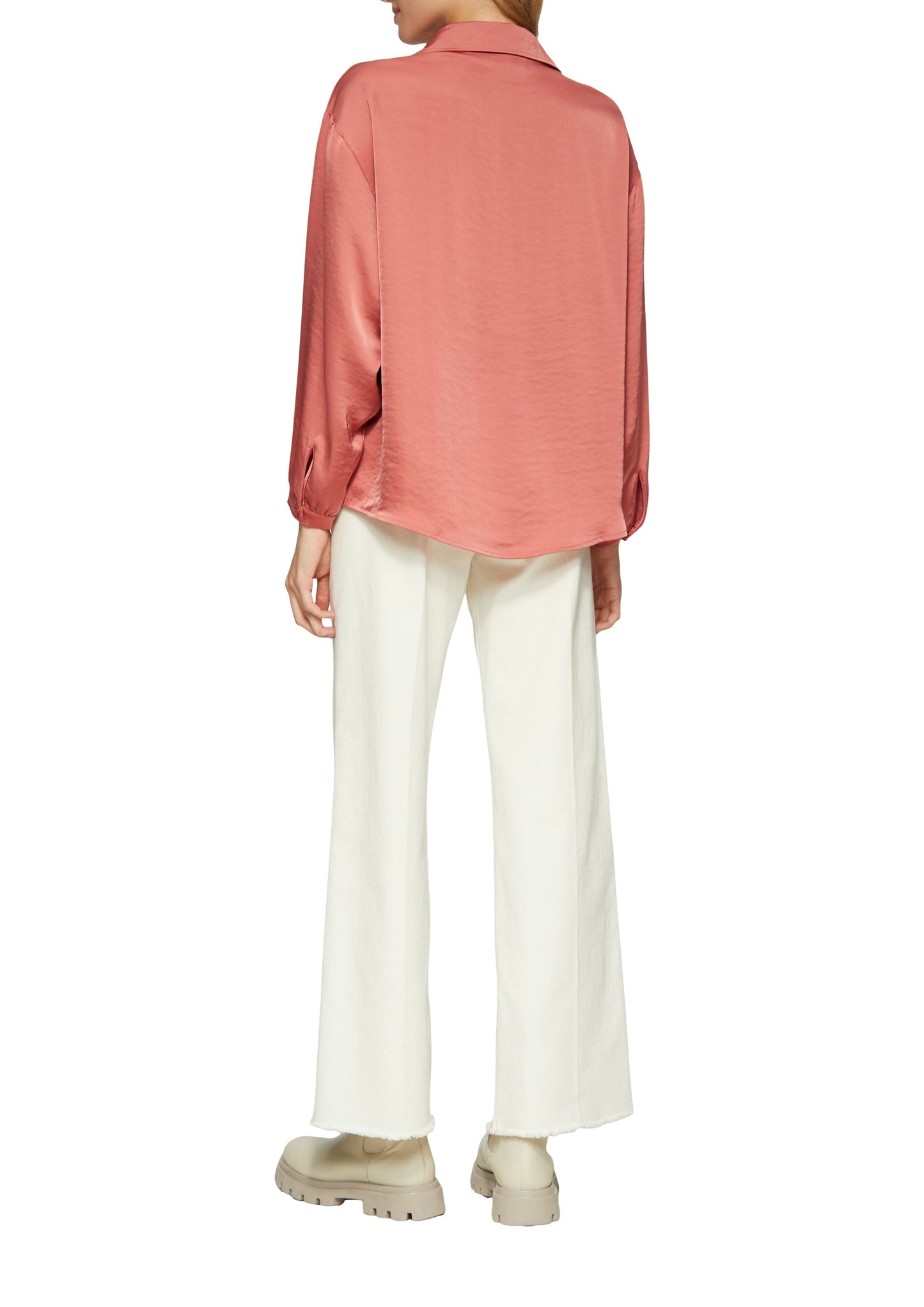 s. Oliver Damen Bluse orange