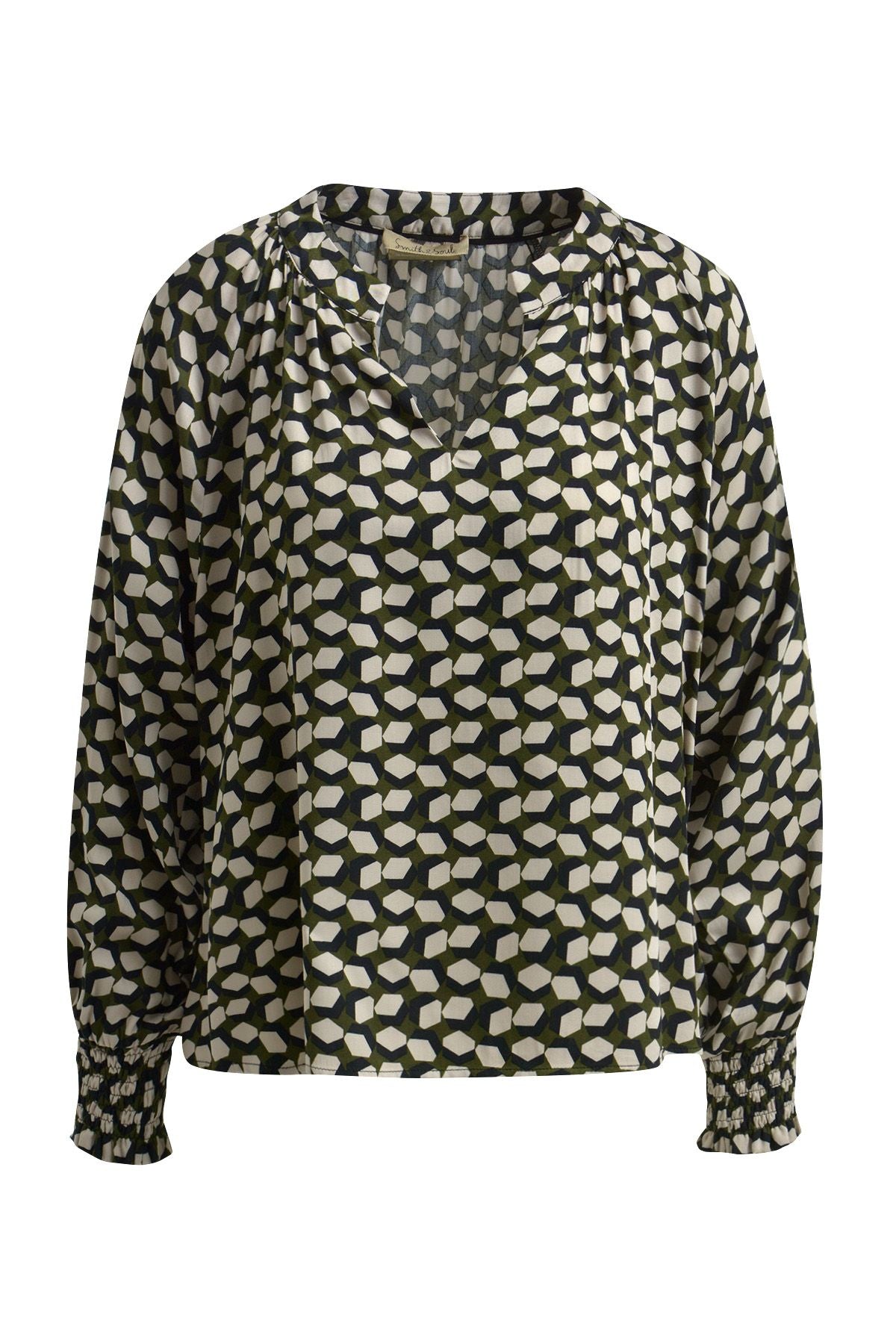Smith&Soul Damen Bluse braun