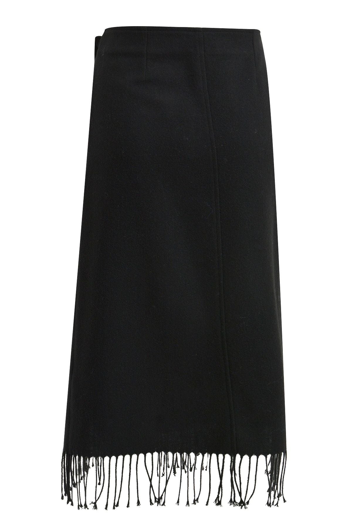 Smith&Soul Damen Fransen Schal schwarz