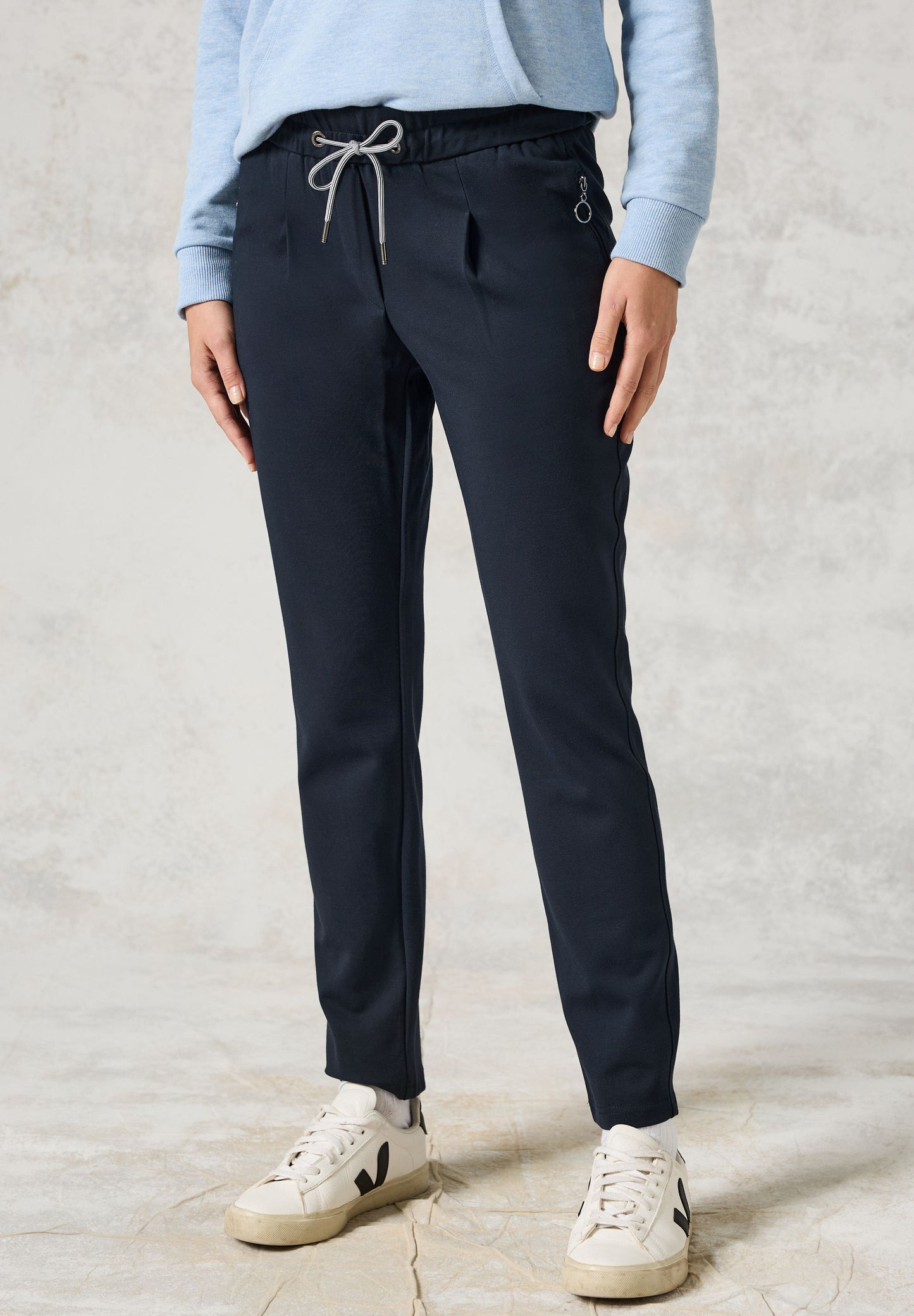 Cecil Damen Hose blau