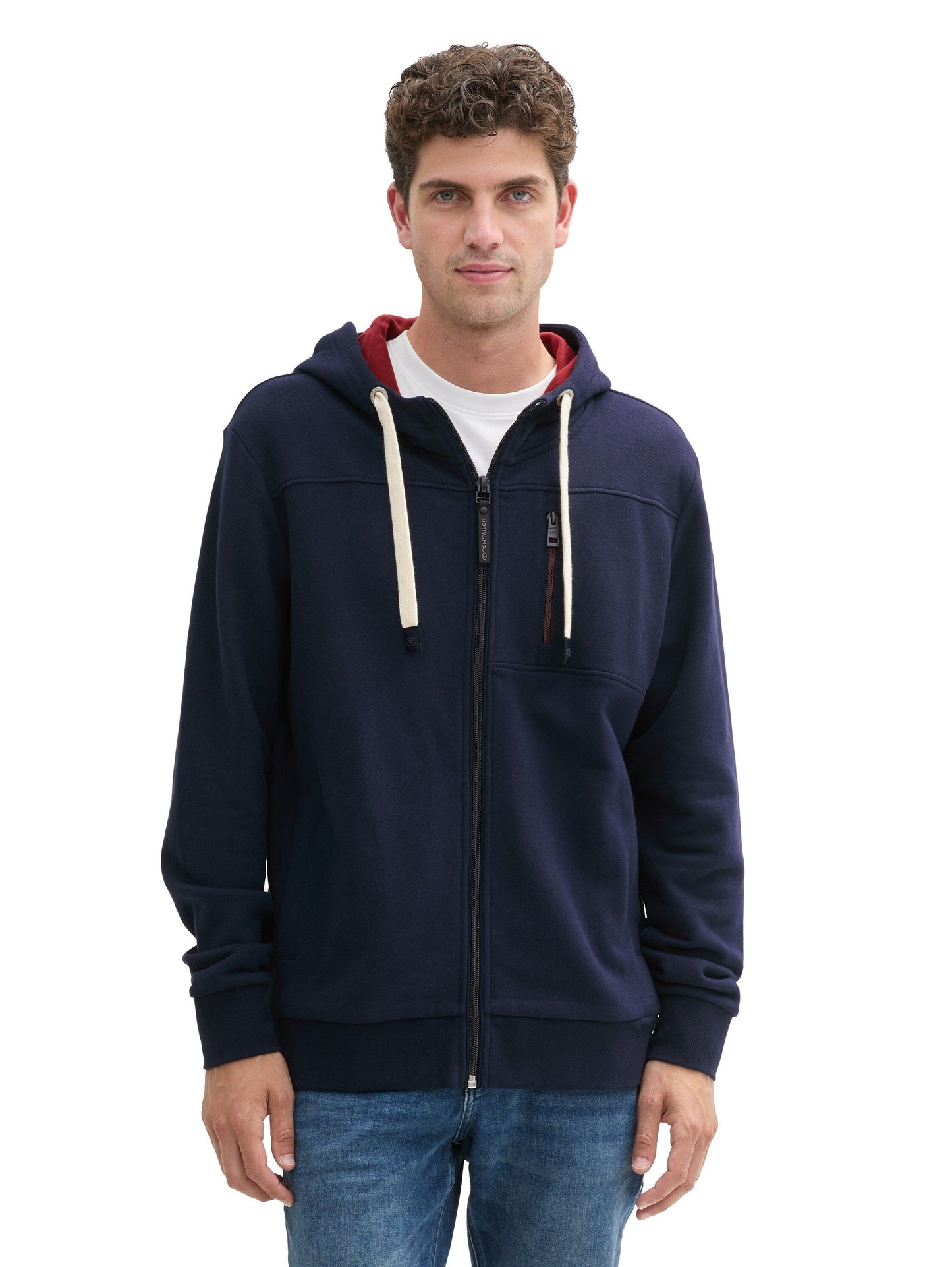 Tom Tailor – Tom Tailor Herren Sweatjacke mit Kapuze