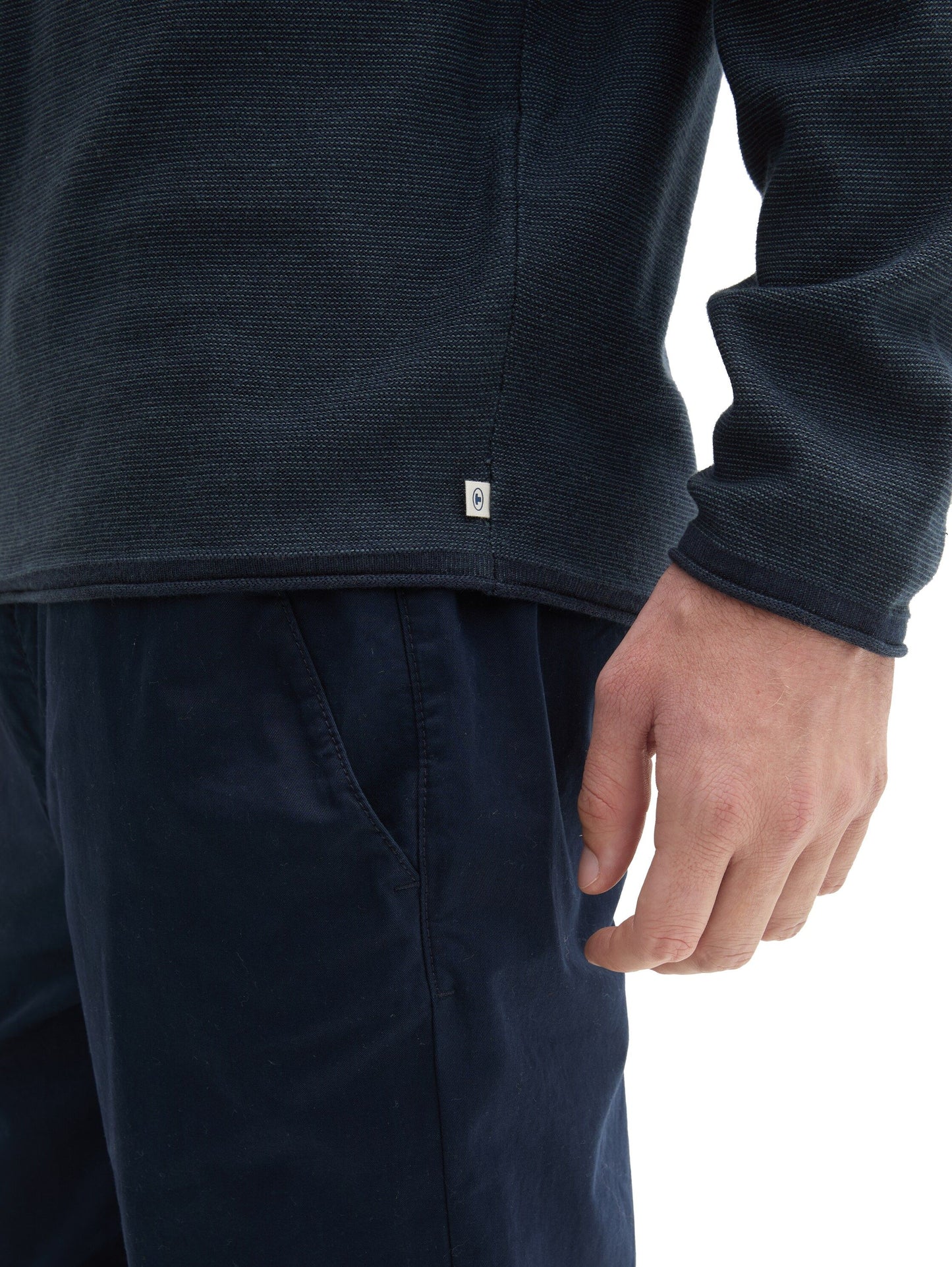 Tom Tailor – Tom Tailor Herren Strickpullover mit Struktur