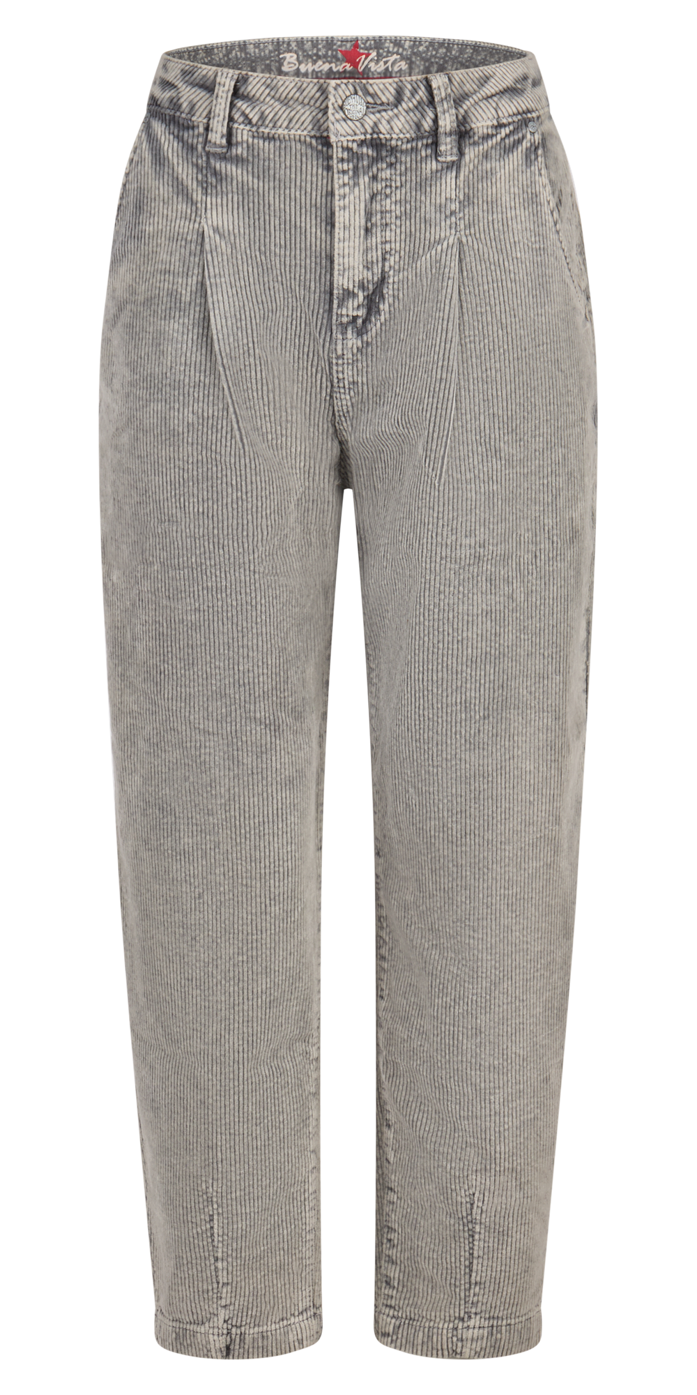 Buena Vista Damen Cordhose Ballon grau