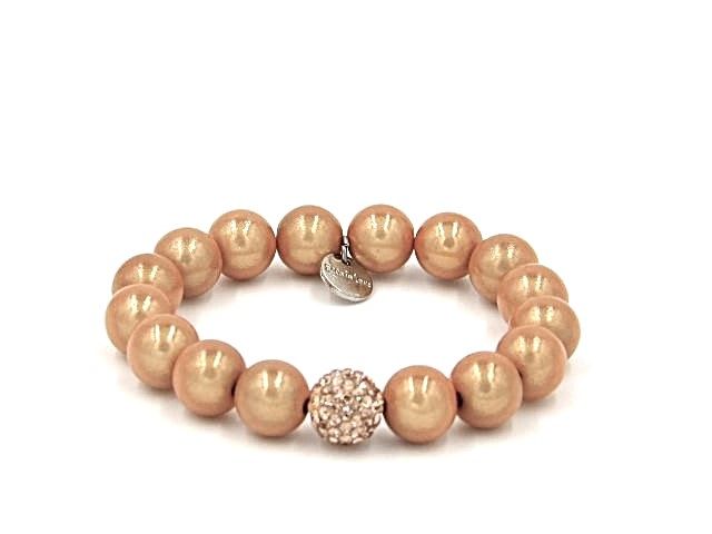 Ella in Love Damen Perlenarmband orange