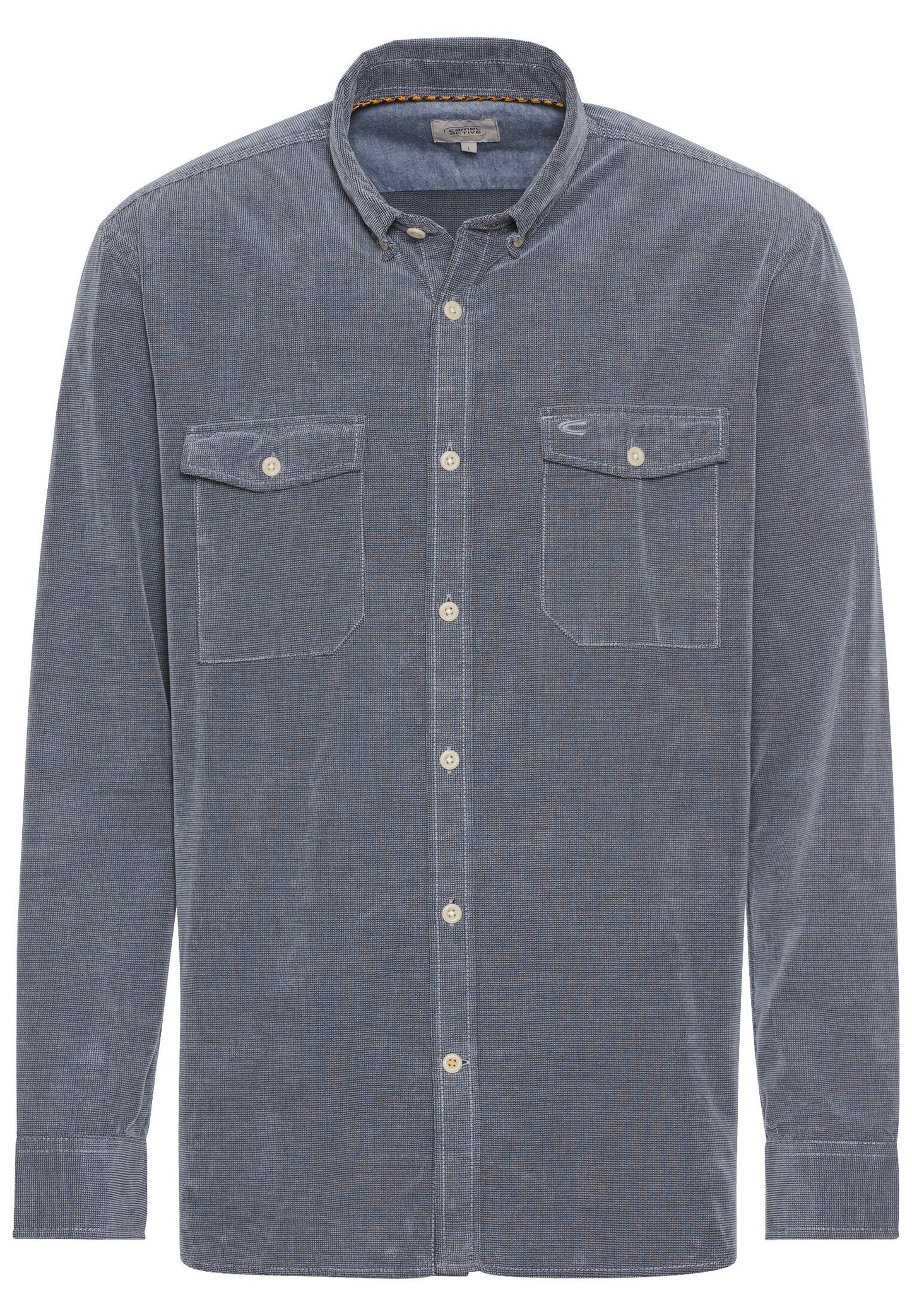 Camel Active Herren Langarm Hemd 3XL blau