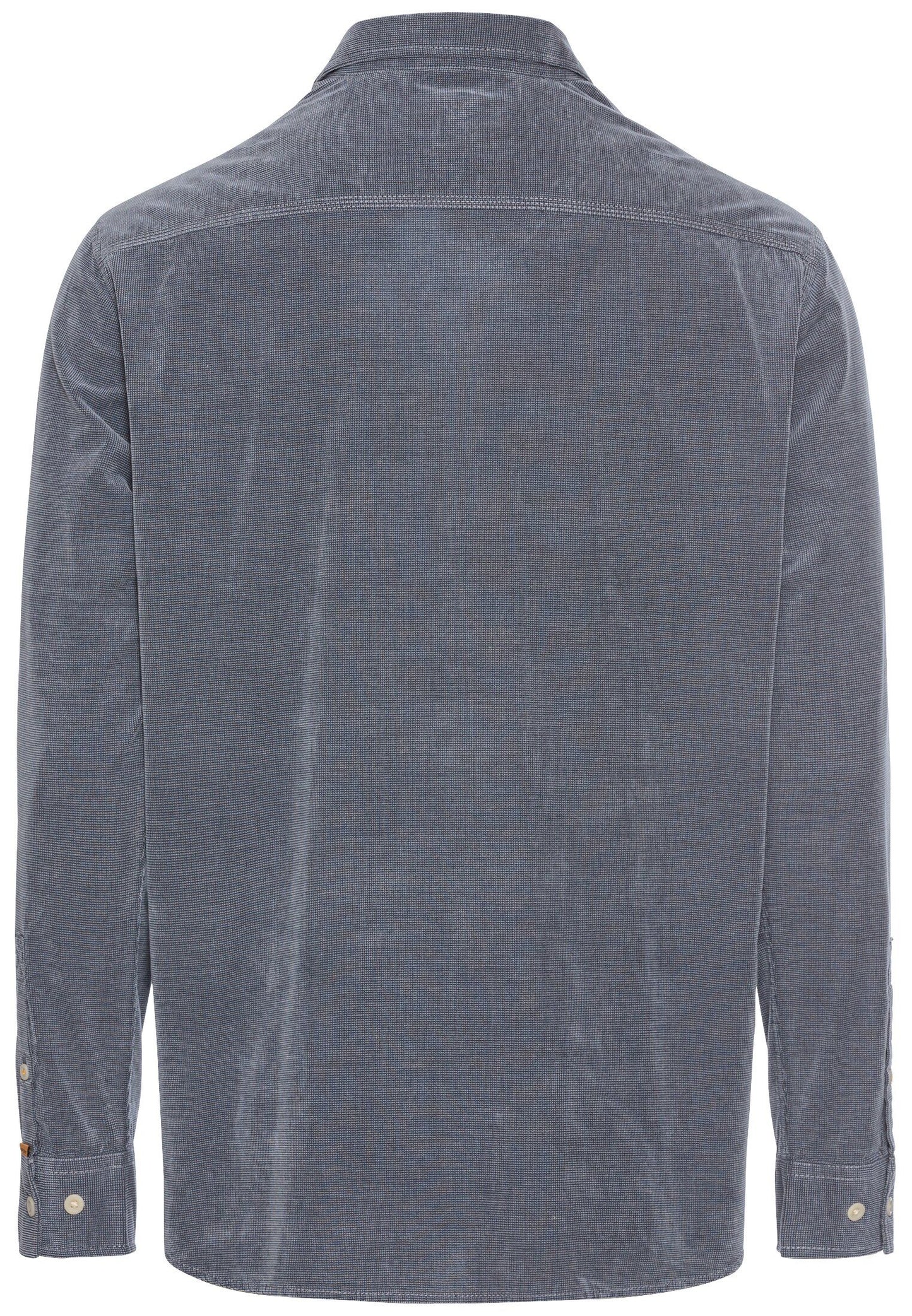 Camel Active Herren Langarm Hemd blau