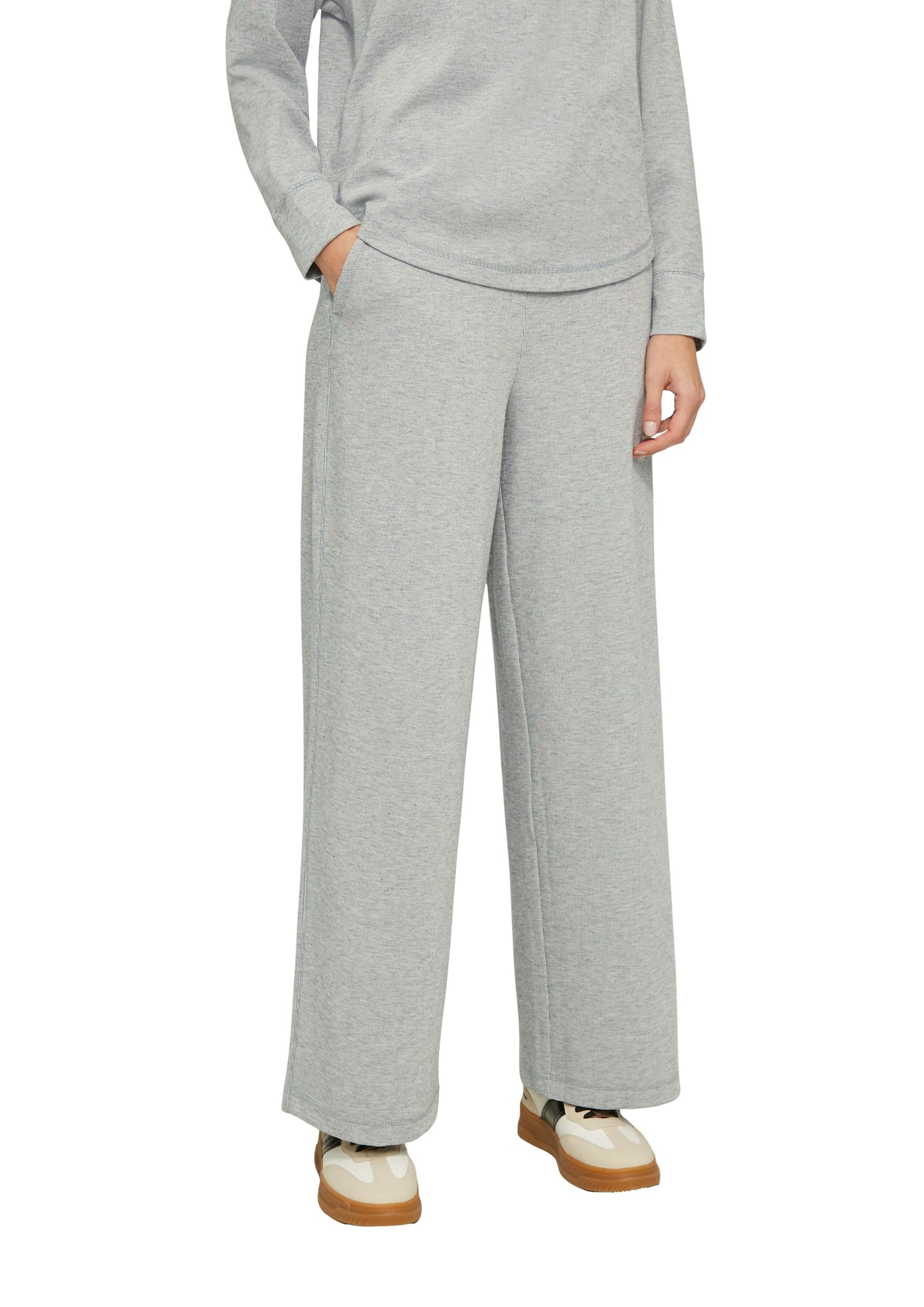 s. Oliver Damen Hose grau