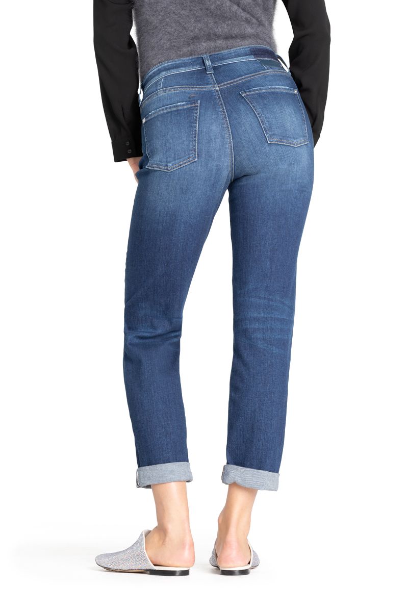 Cambio Damen Jeans Pearlie blau