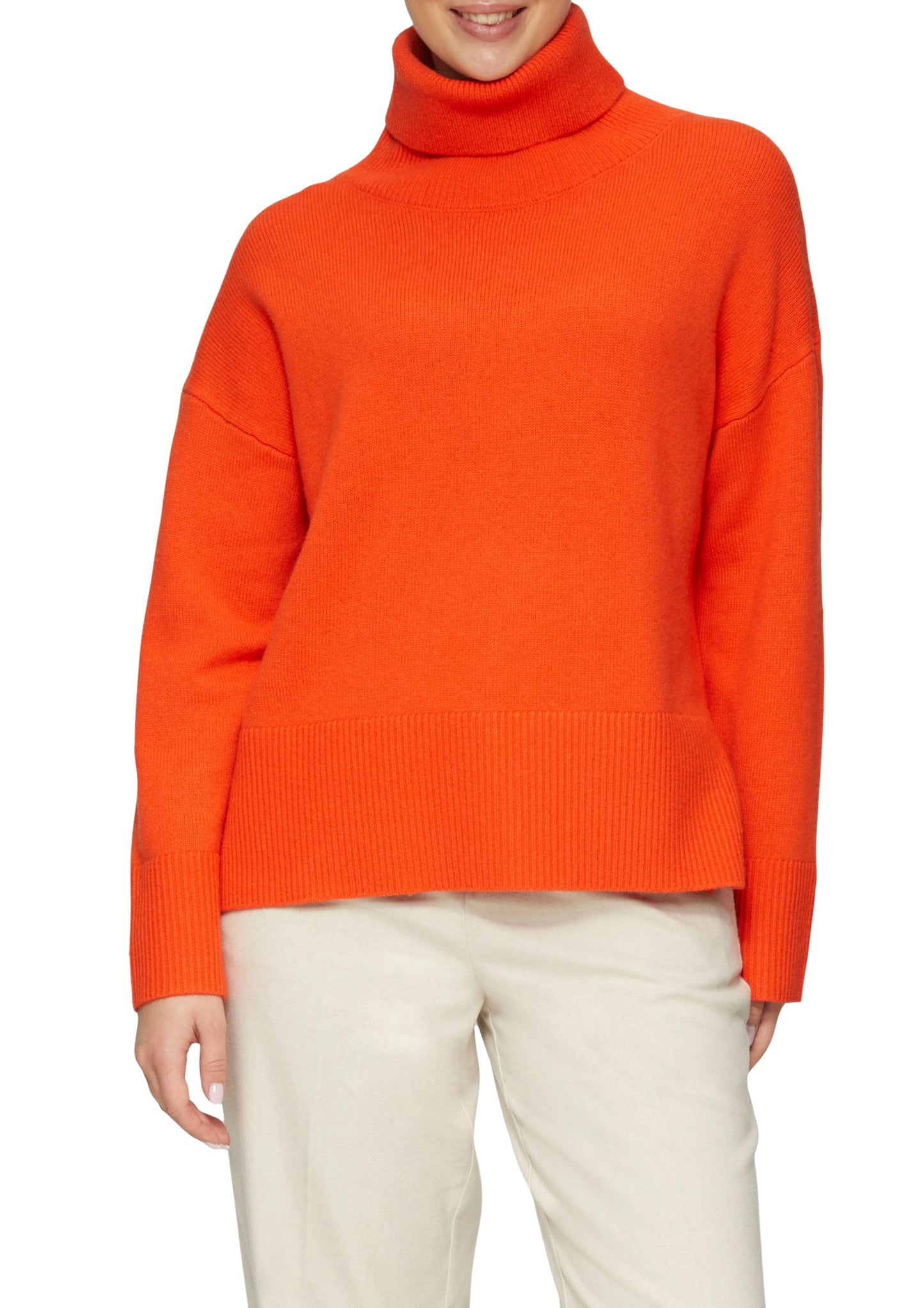 s.Oliver Damen Strickpullover orange
