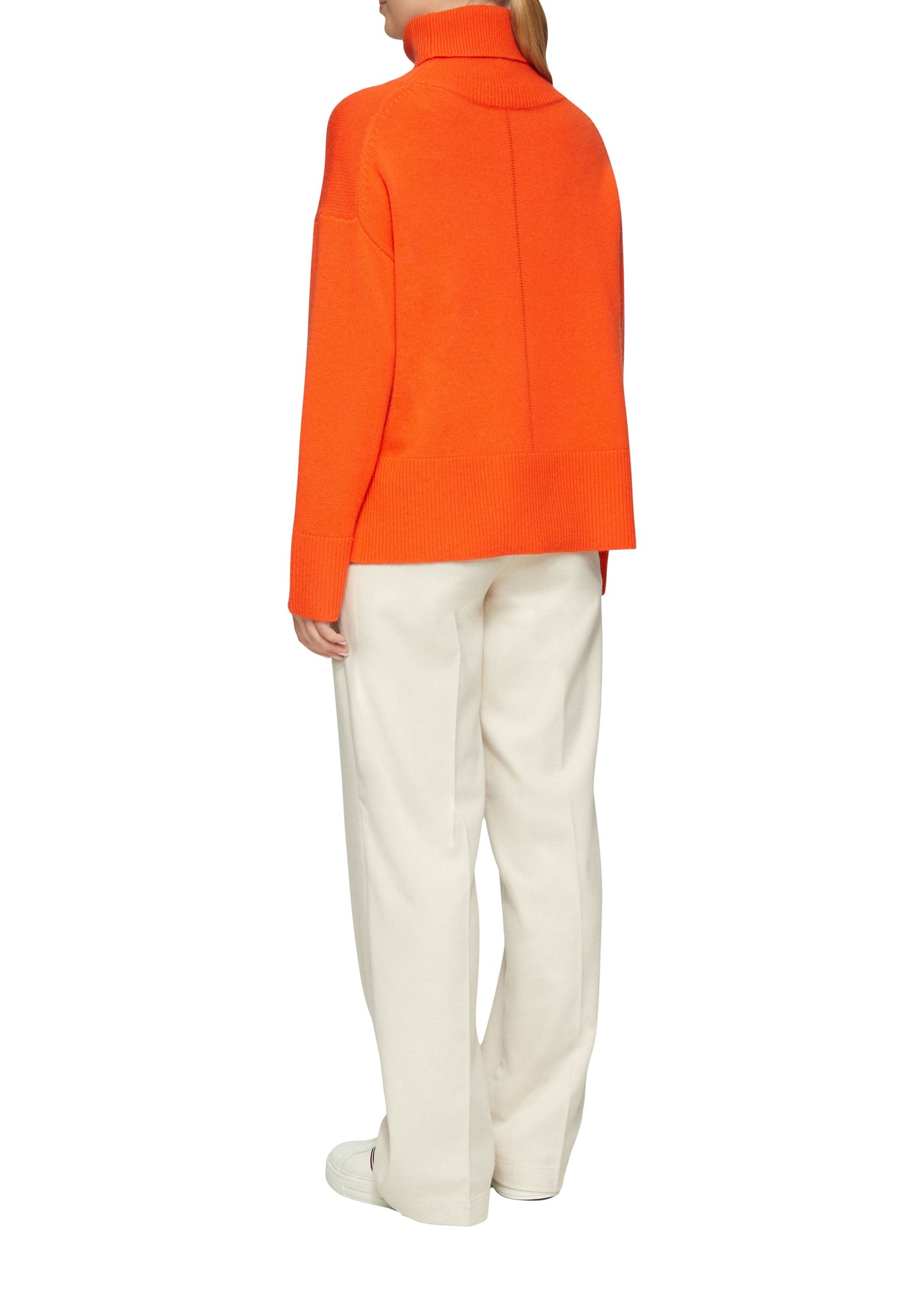 s.Oliver Damen Strickpullover orange