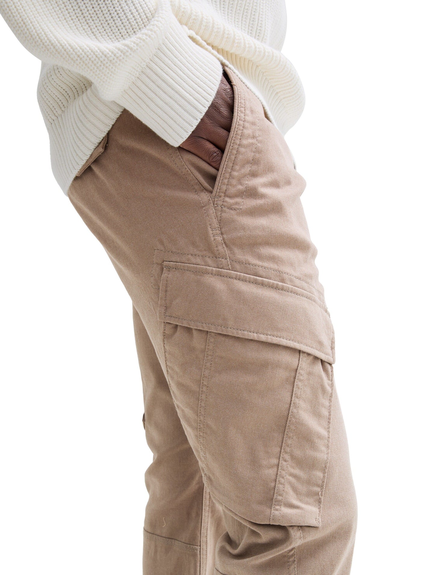 Tom Tailor Herren Thermolite® Tapered Cargo Hose braun