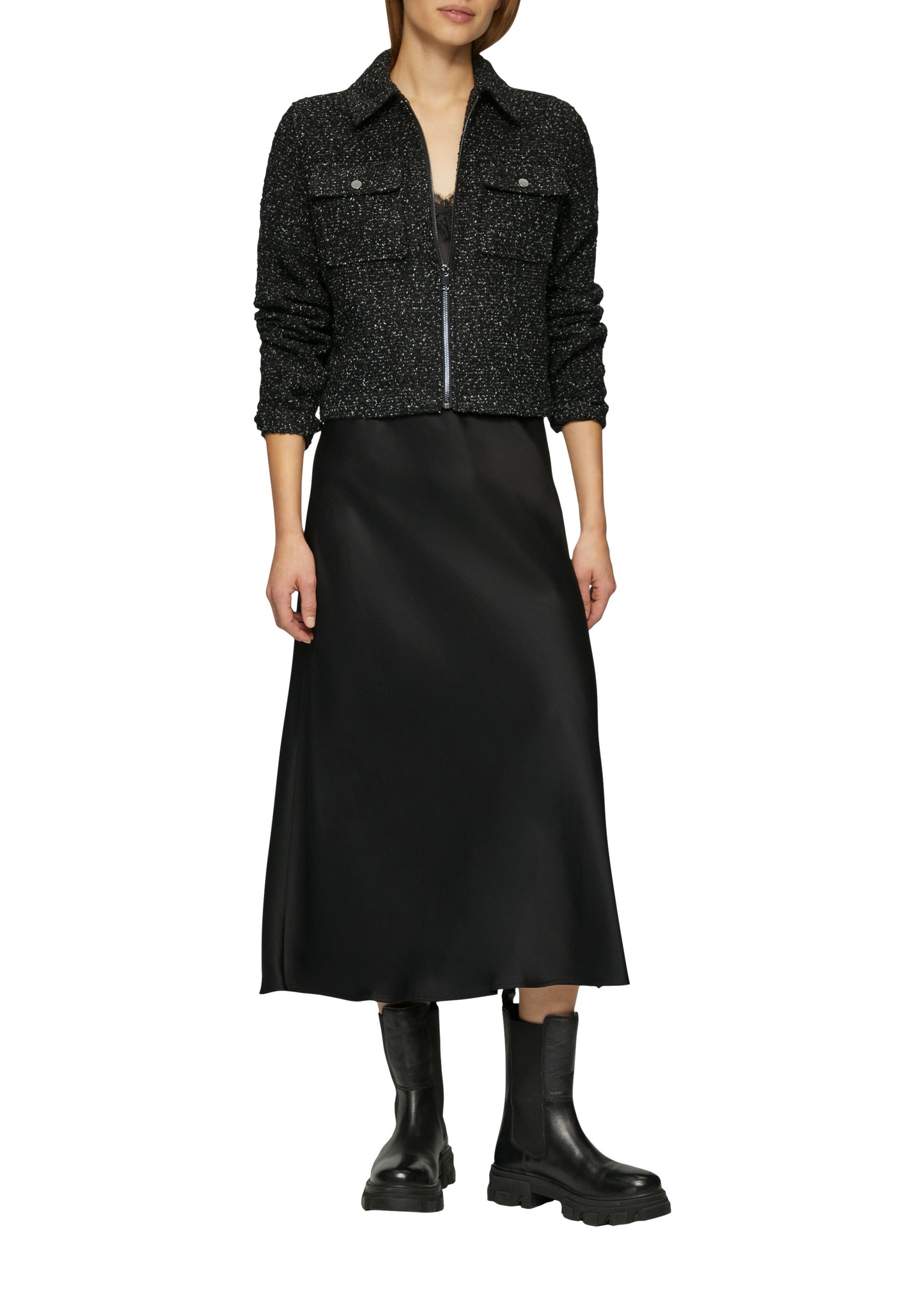 s.Oliver – s.Oliver Damen Satinrock