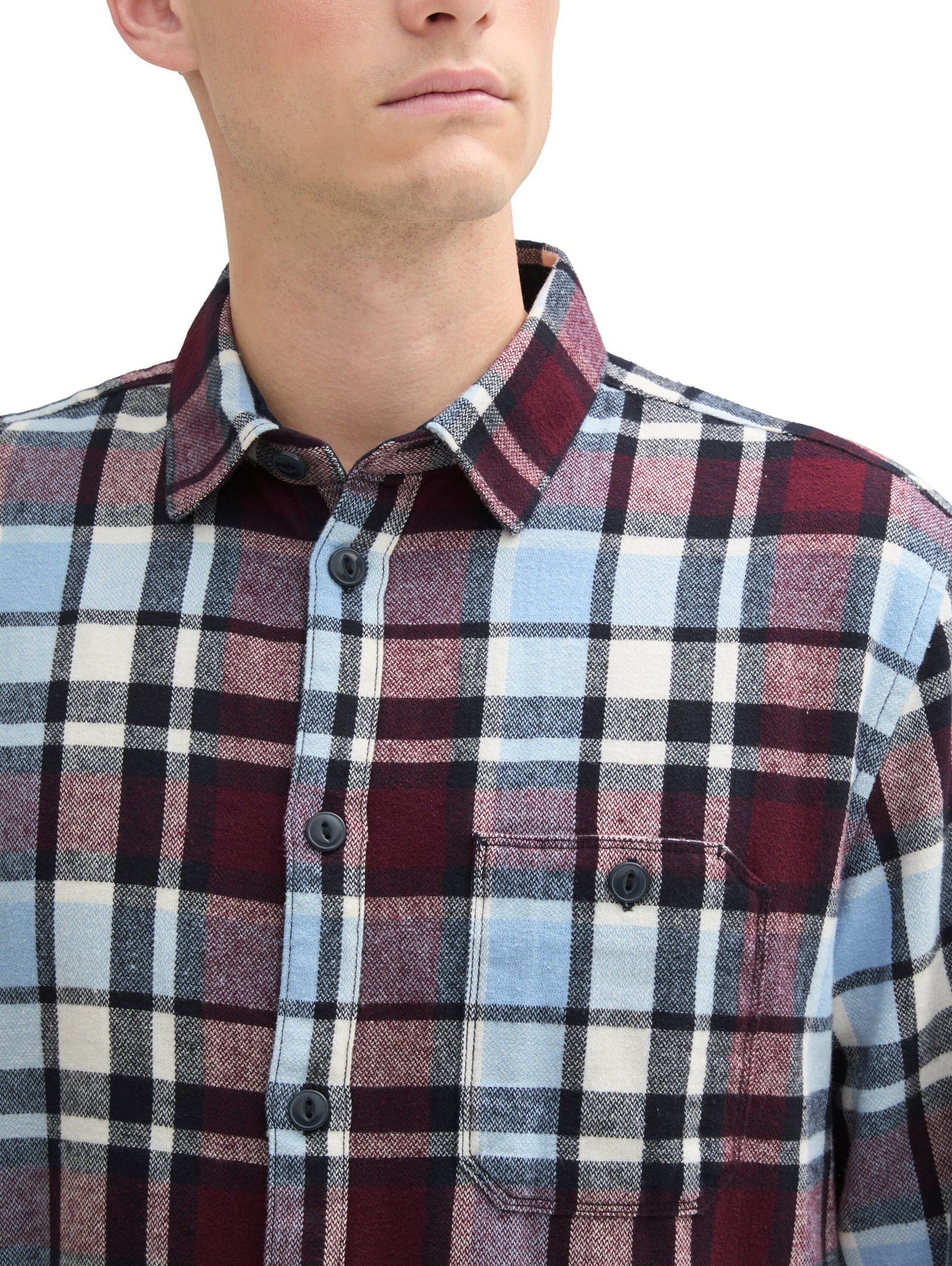 Tom Tailor – Tom Tailor Herren Hemd mit Karomuster