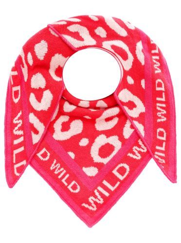 Zwillingsherz Damen Schal Leo Wild pink