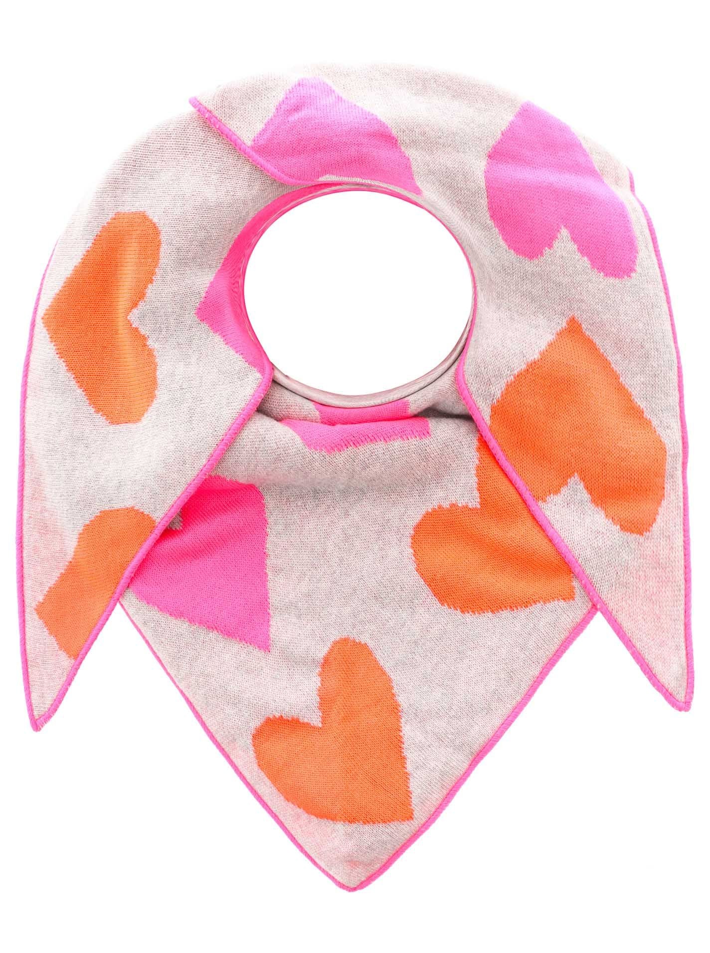 Kurt Kölln – Zwillingherz Damen Schal Neon Herz