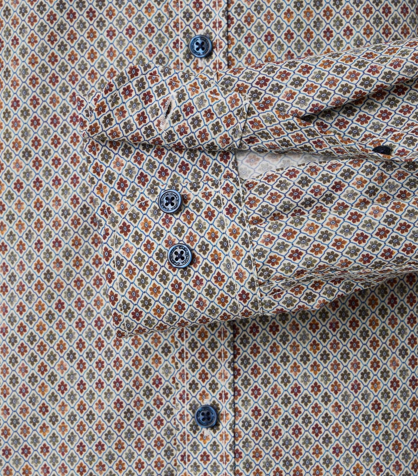 Casa Moda Herren Freizeithemd grün