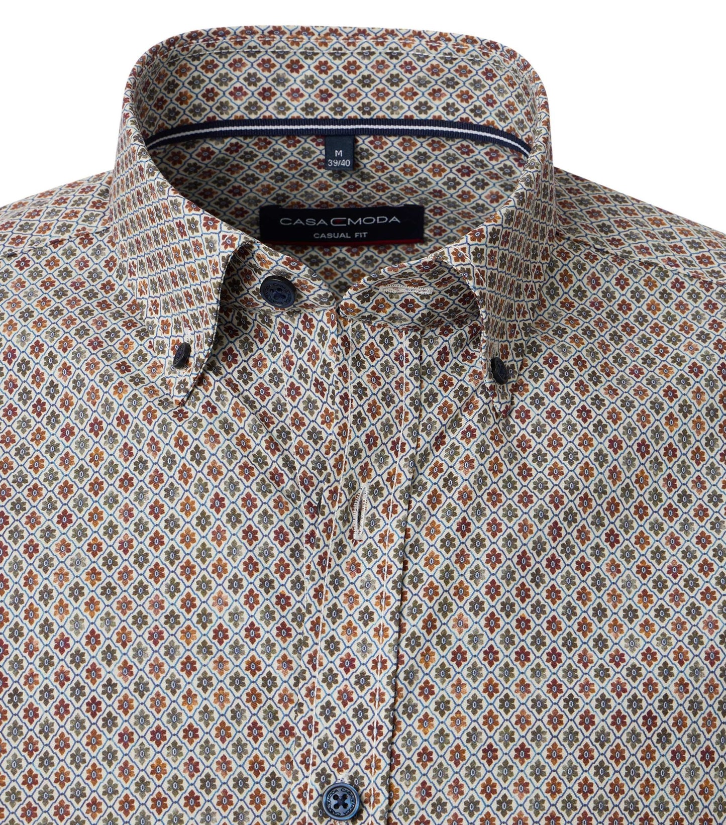 Casa Moda Herren Freizeithemd grün