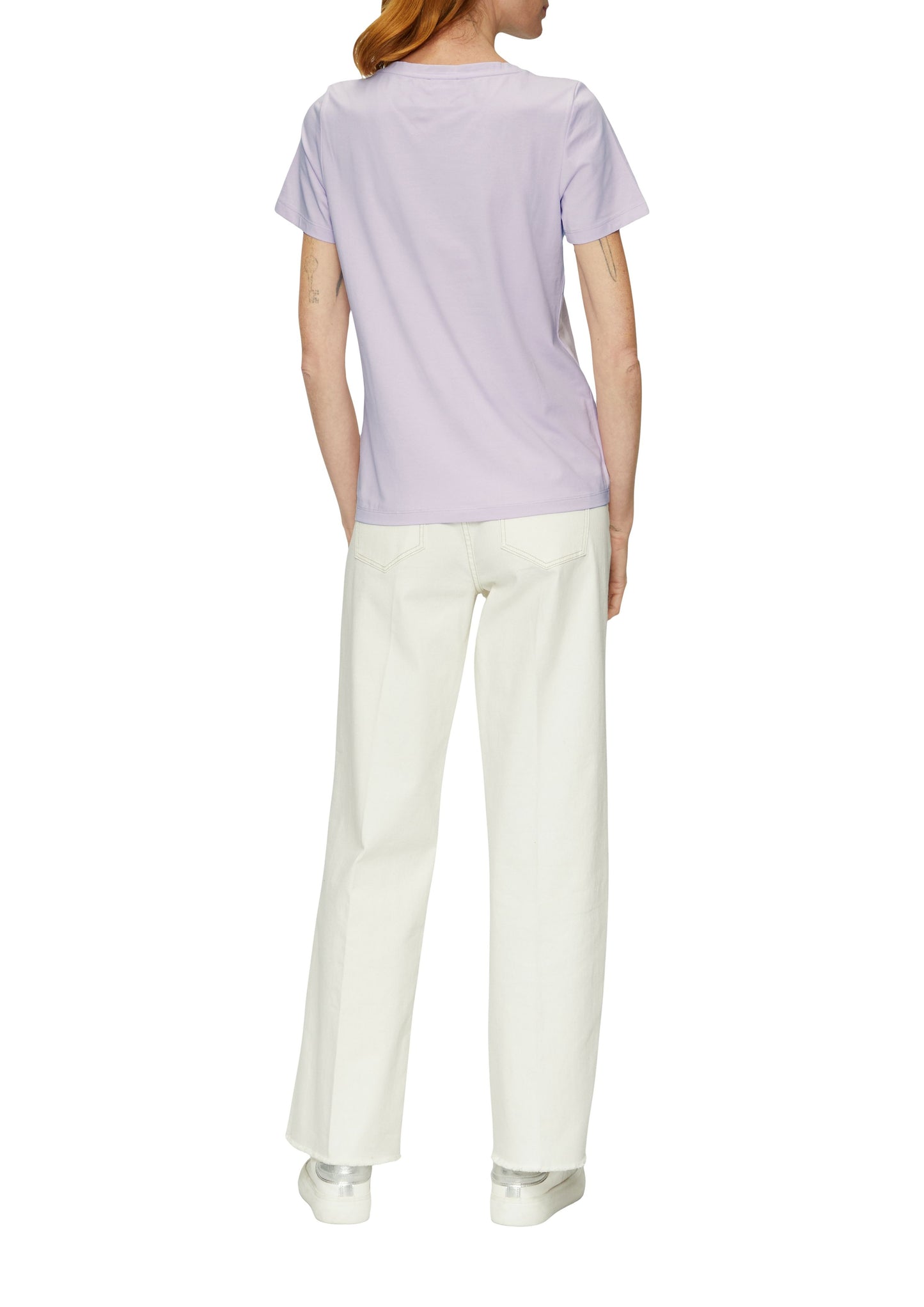 s.Oliver Damen T-Shirt violett