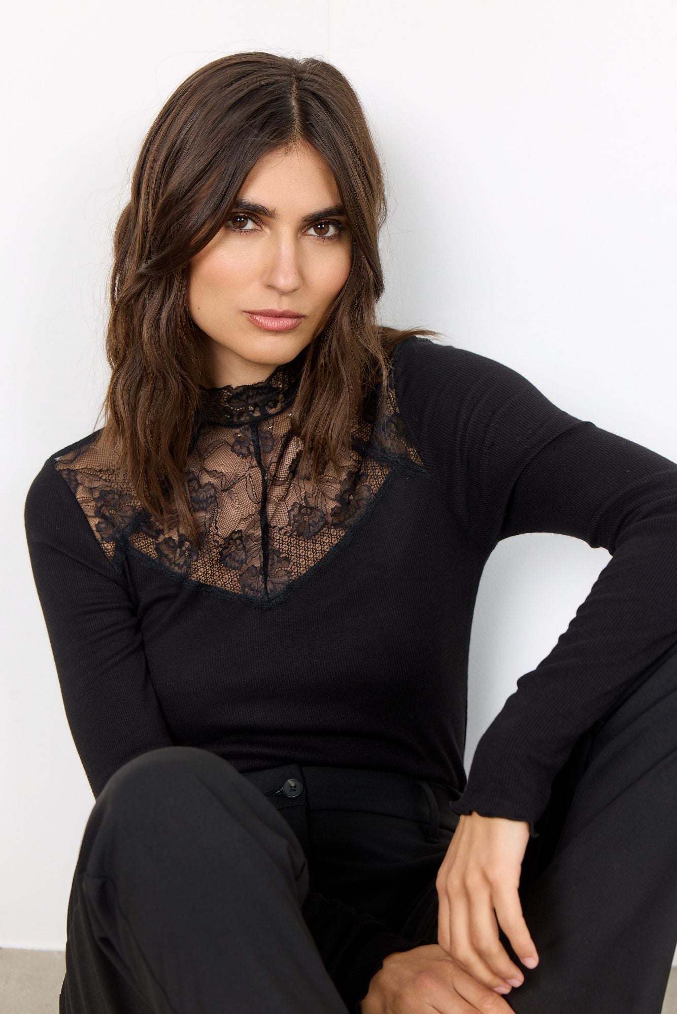 Soyaconcept Damen Shirt SC-RYAN 6 schwarz