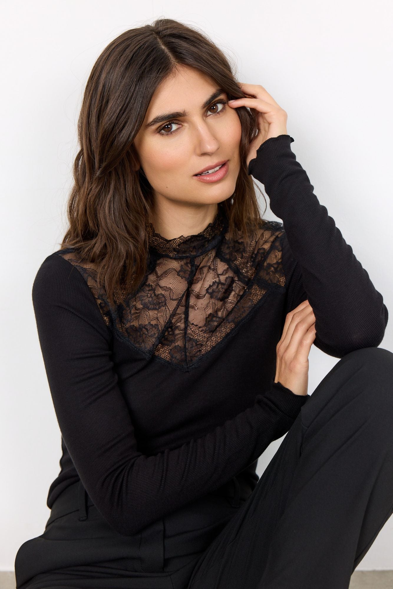 Soyaconcept Damen Shirt SC-RYAN 6 schwarz