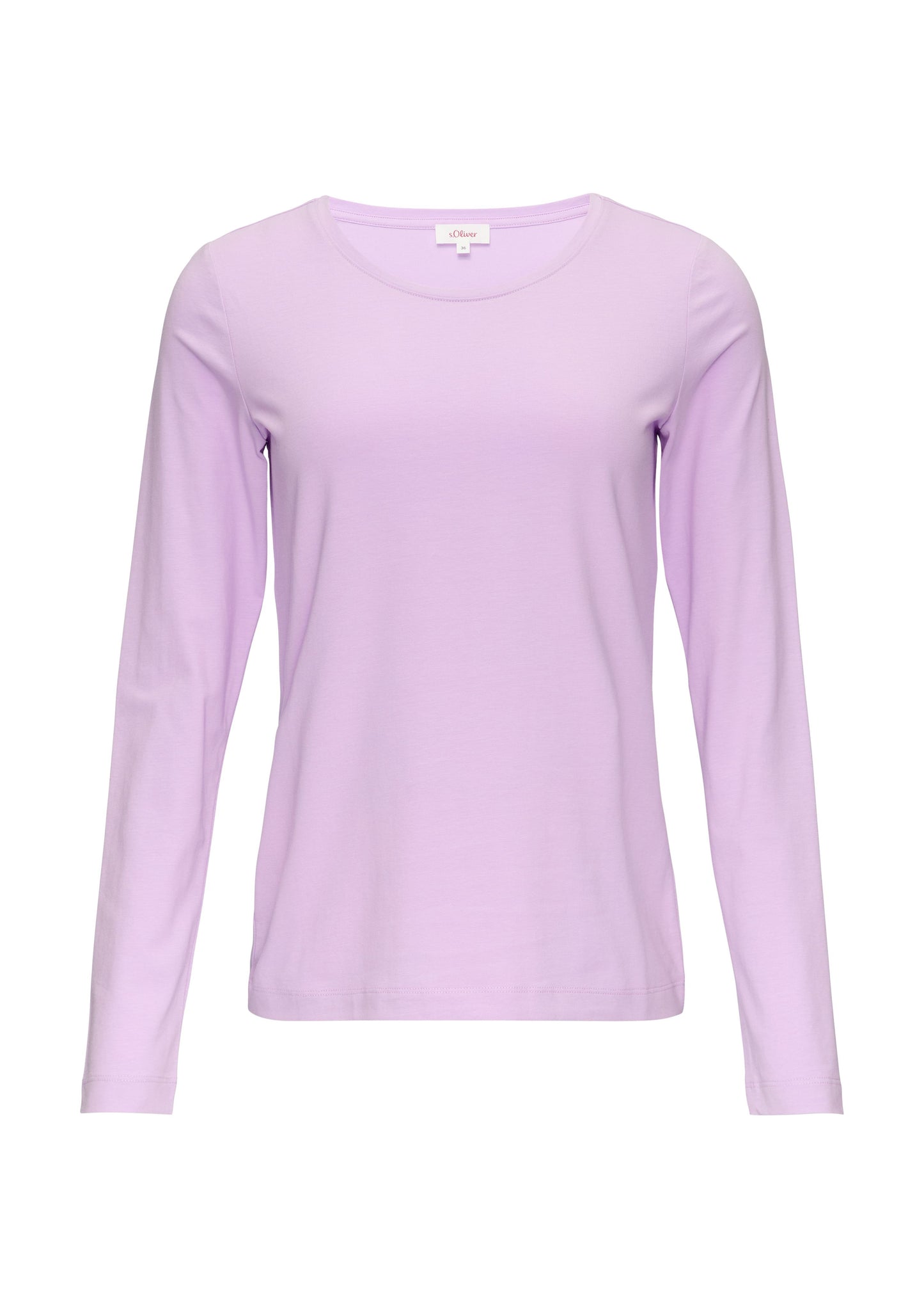 s. Oliver Damen Longsleeve violett