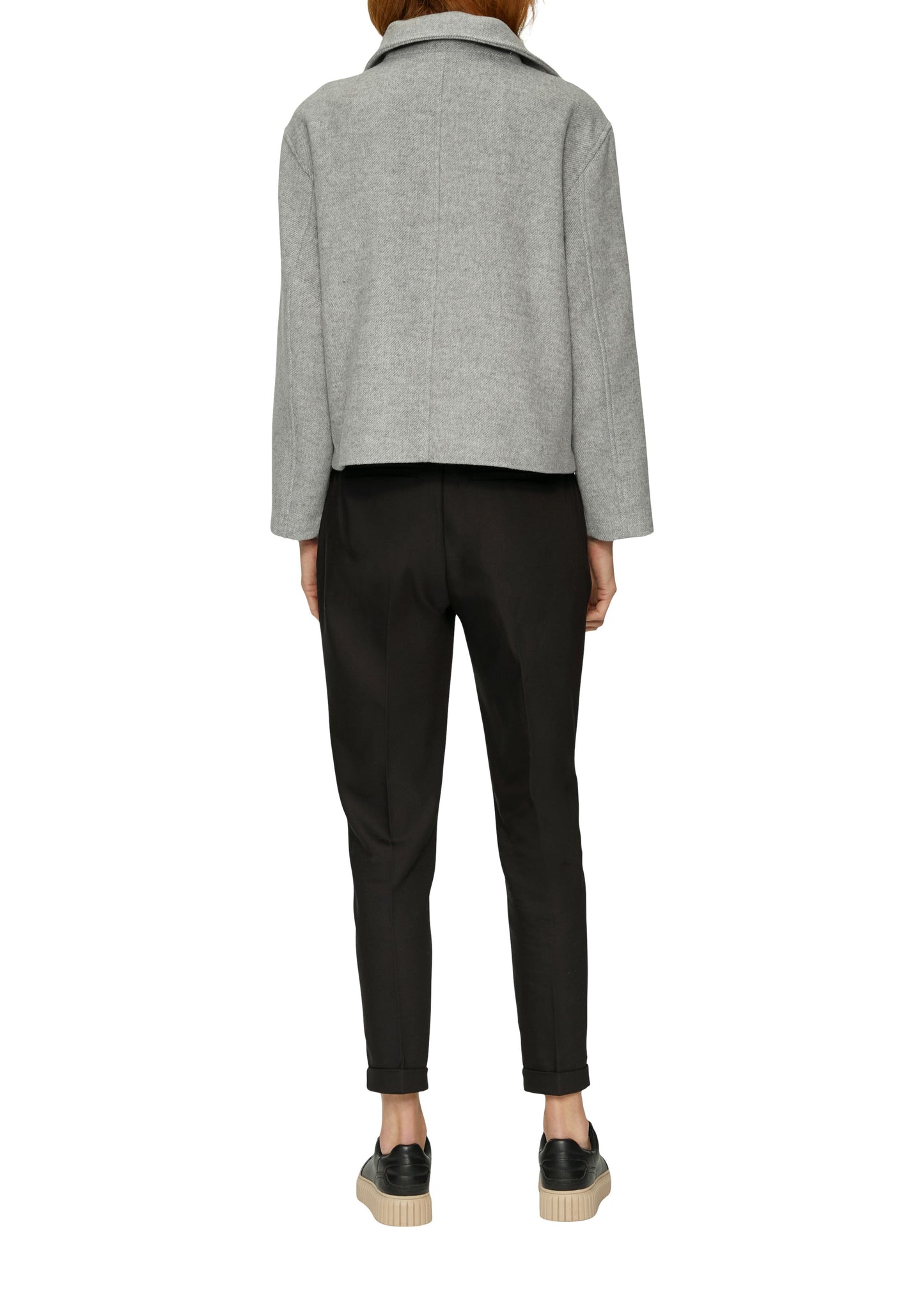 s. Oliver Damen Jacke grau