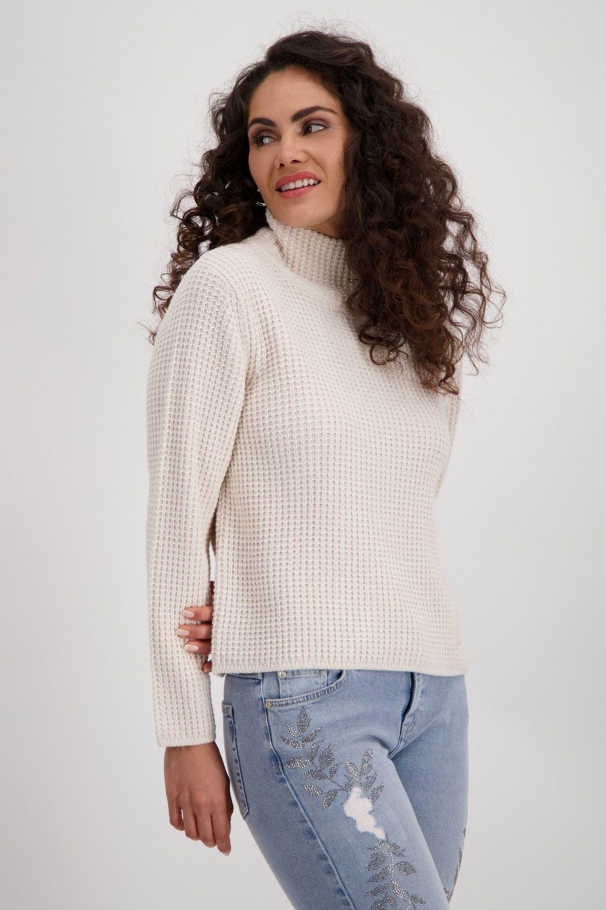 Monari Damen Pullover beige