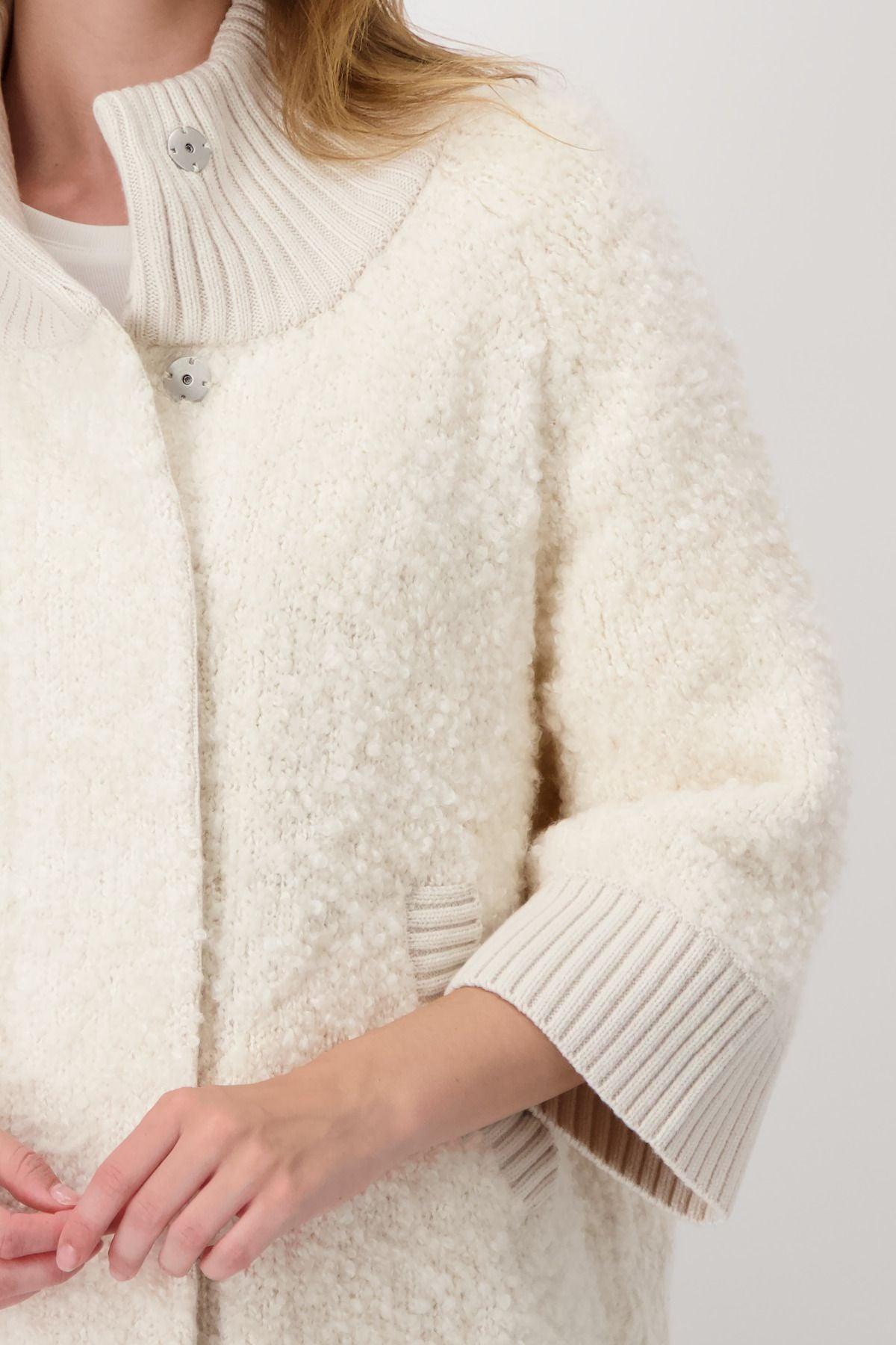 Monari Damen Strickjacke beige