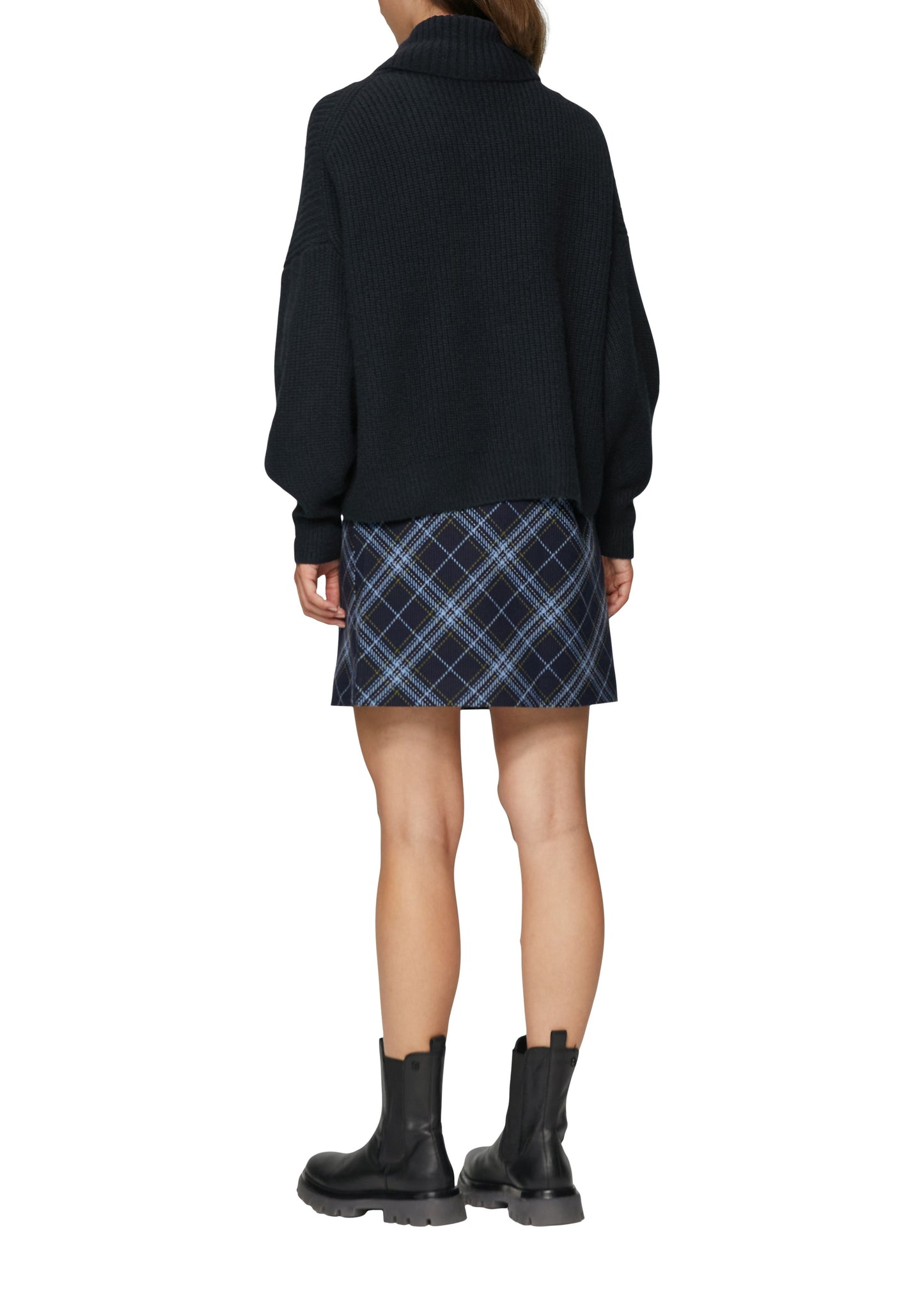 s. Oliver Damen Strickpullover blau