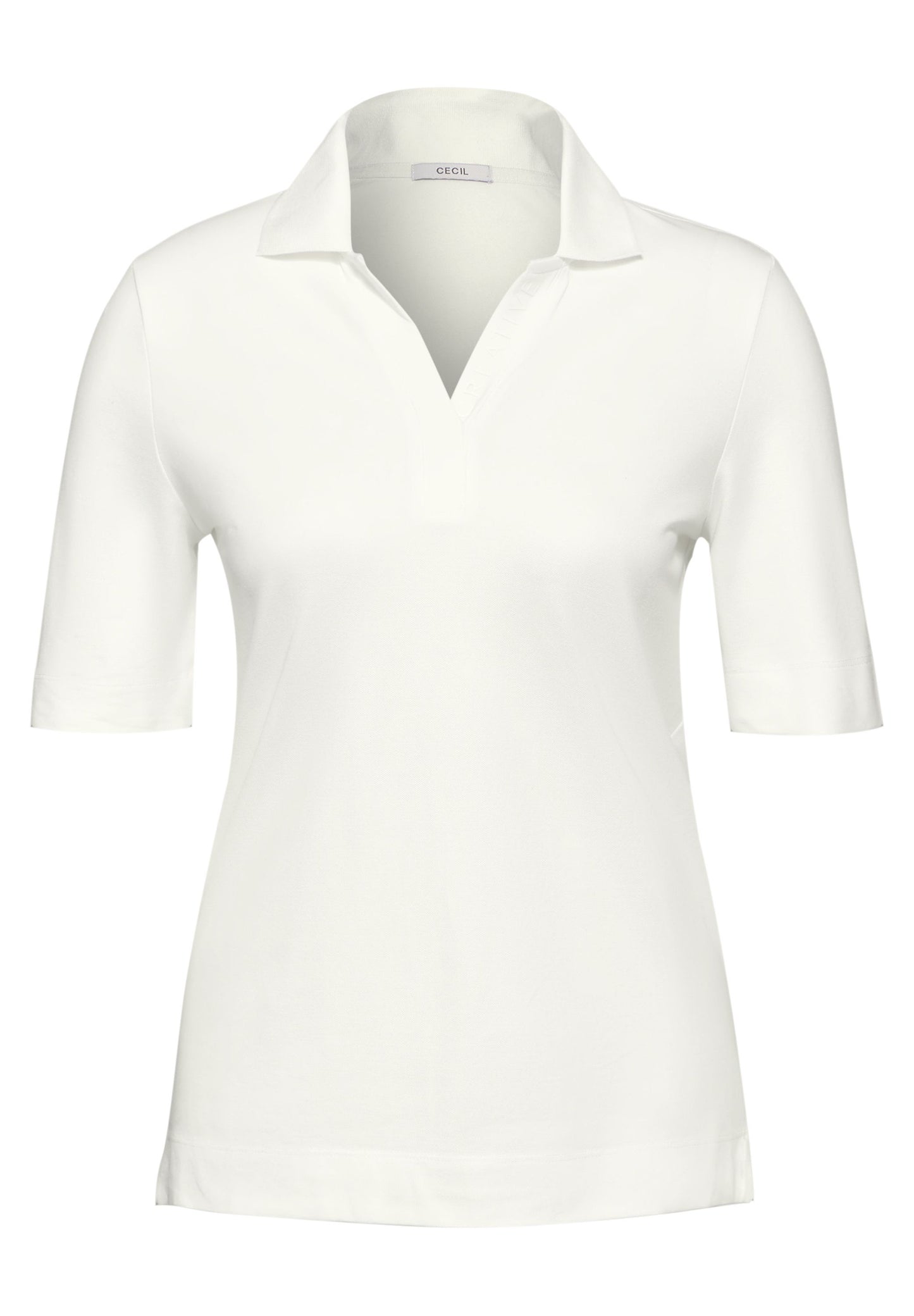 Cecil Damen Polo-Shirt XXL weiß