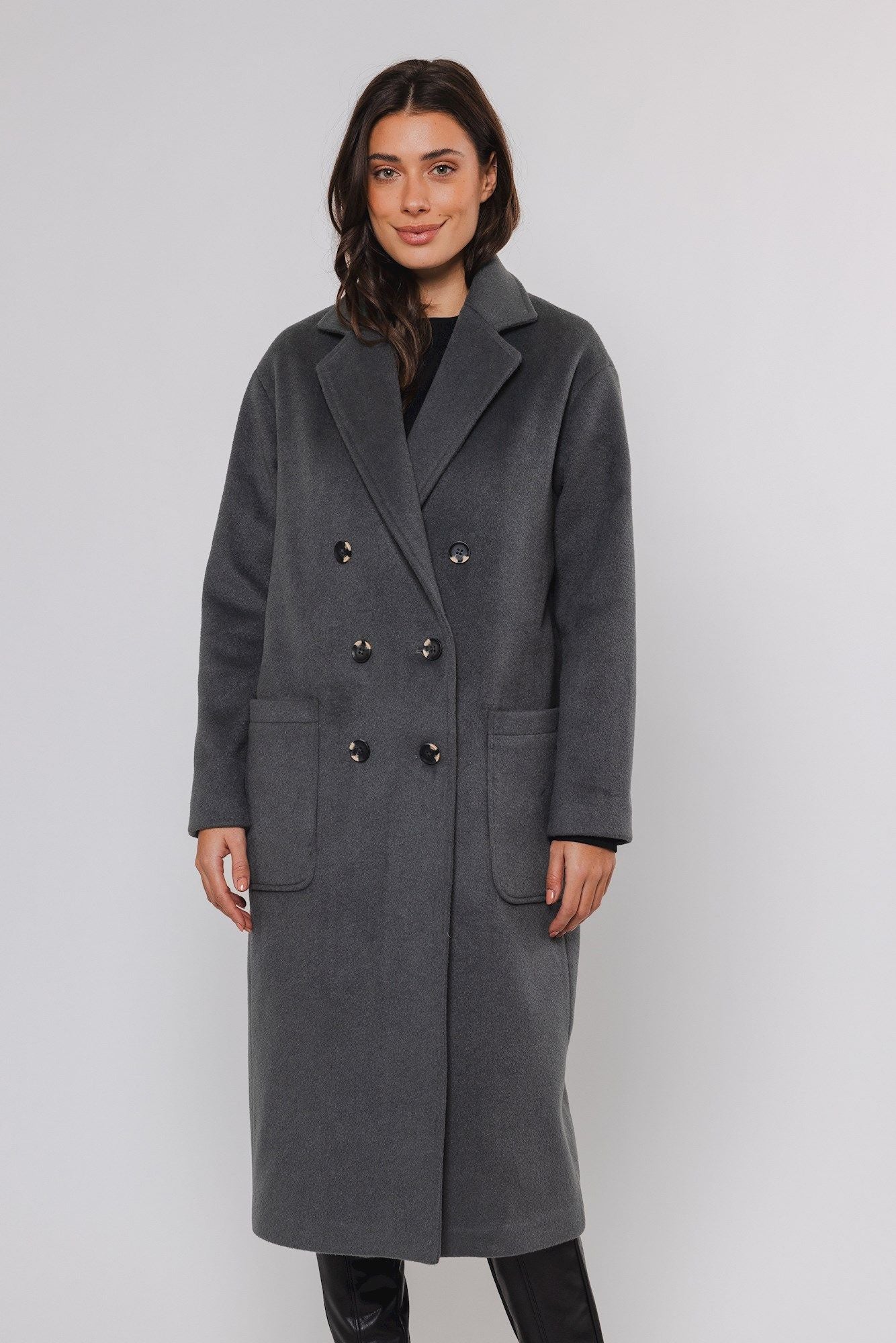Rino & Pelle Damen Mantel 44 blau