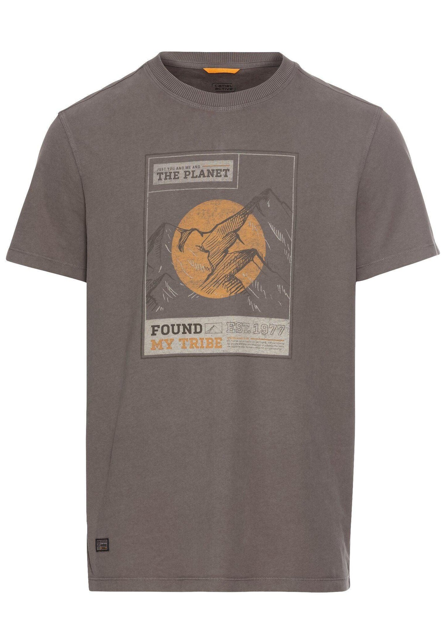 Camel Active Menswear Herren T-Shirt 3XL grau